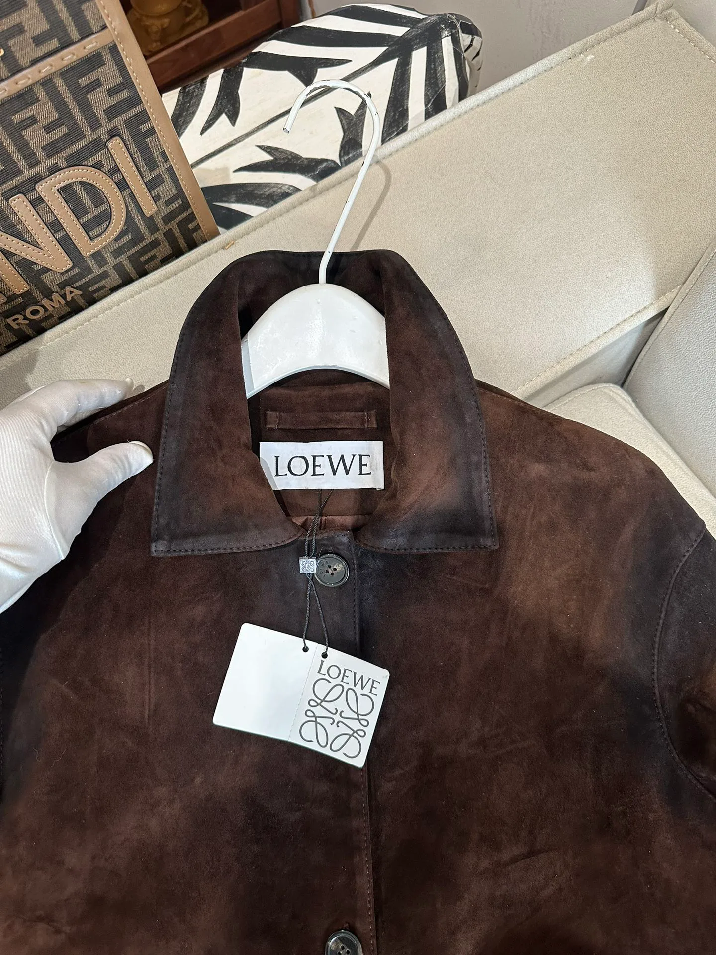 Кожаные Куртки И Дублёнки Женские Loewe 11283431