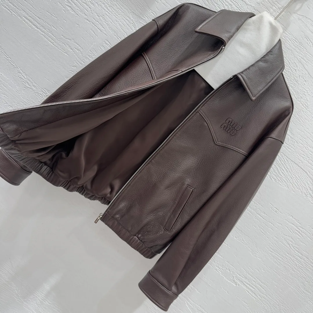 Кожаные Куртки И Дублёнки Женские Miu Miu 11484172