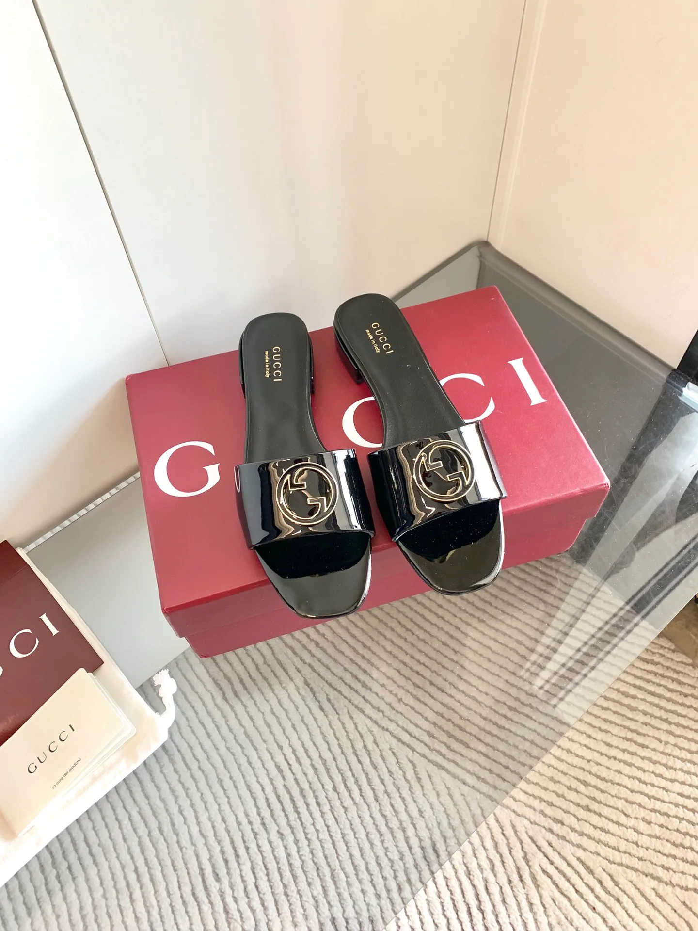 Шлепанцы Женские Gucci 28055