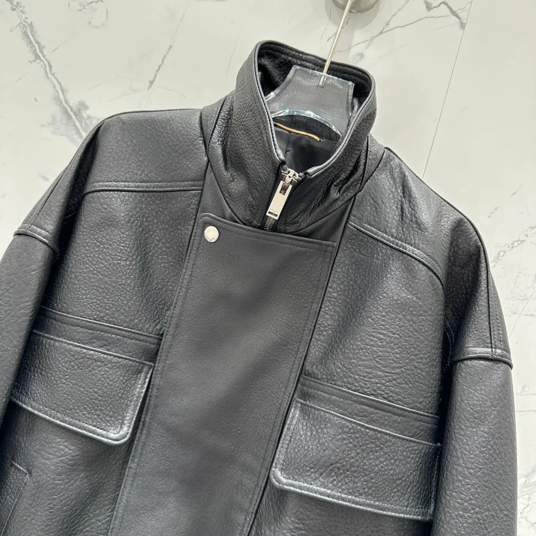 Кожаные Куртки И Дублёнки Женские Saint Laurent 11544785