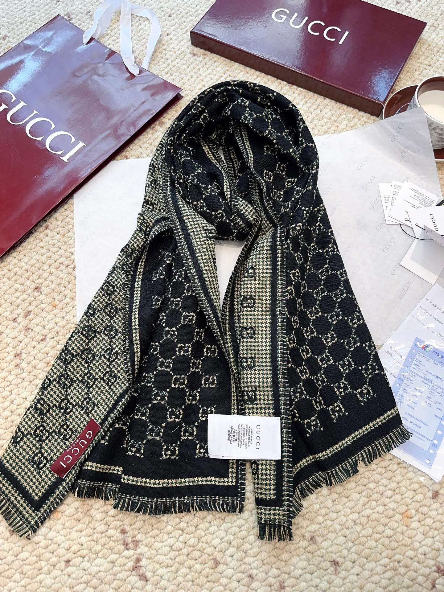 Шарфы Gucci 475731