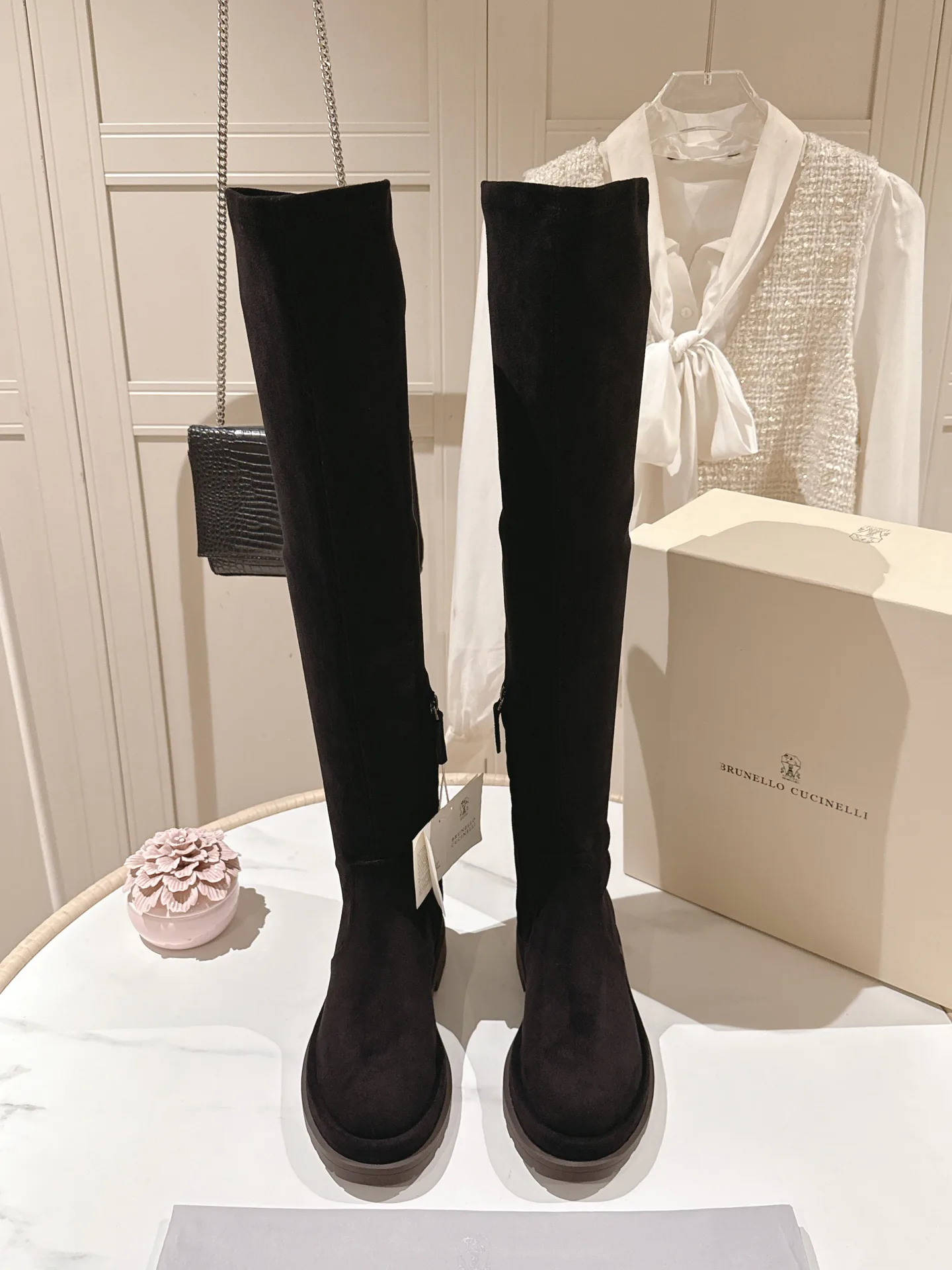 Сапоги Женские Brunello Cucinelli 18217315