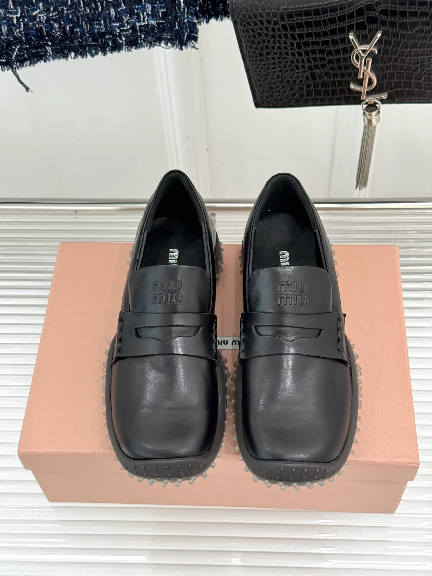 Лоферы И Мокасины Женские Miu Miu 17646506