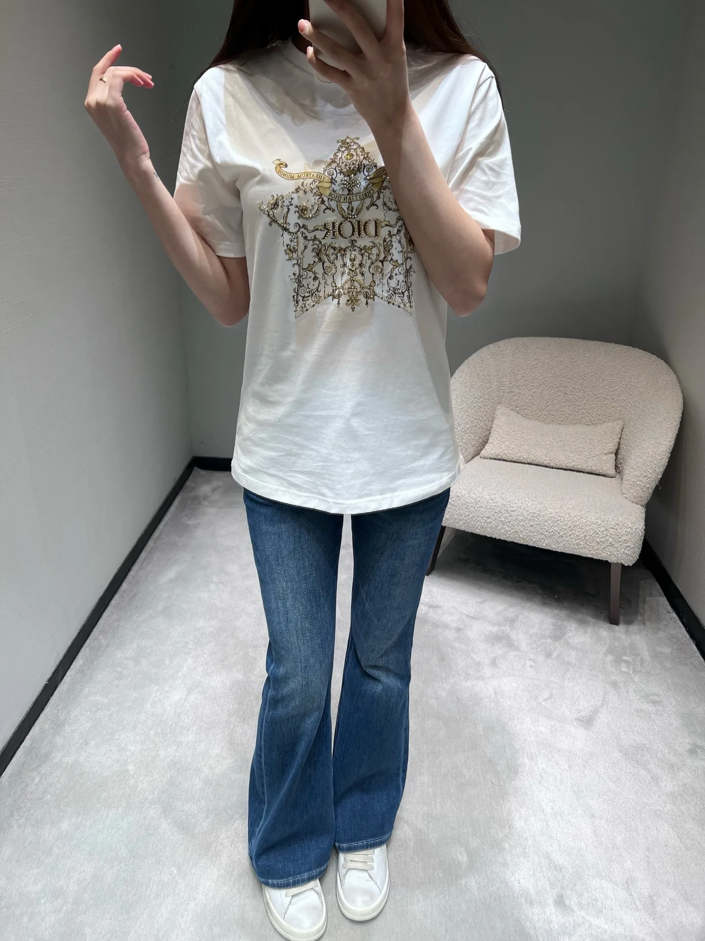 Футболки Женские Christian Dior 1512668