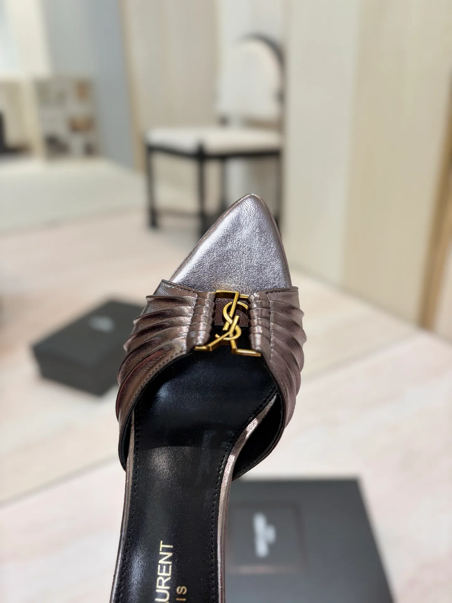 Мюли И Сабо Женские Saint Laurent 17476032