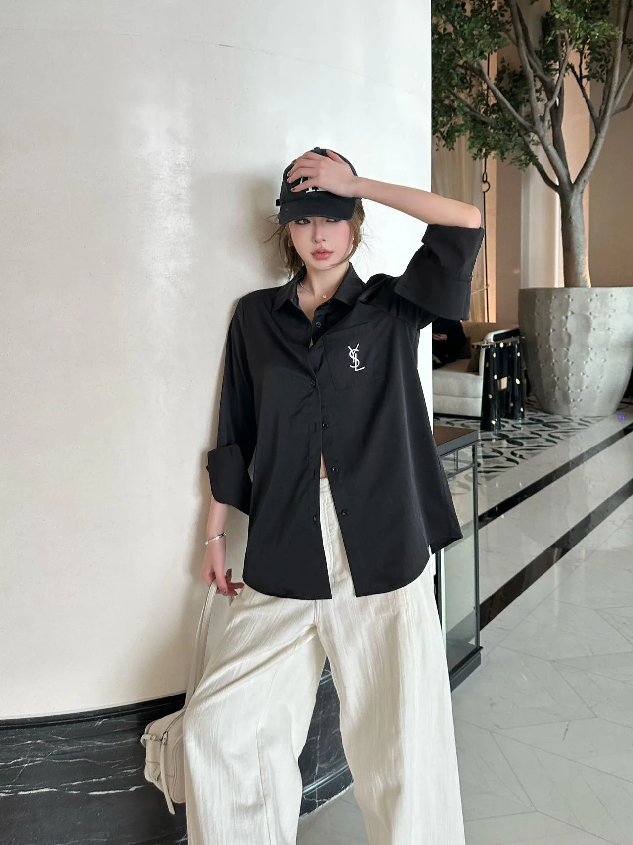 Рубашки Женские Saint Laurent 10487343