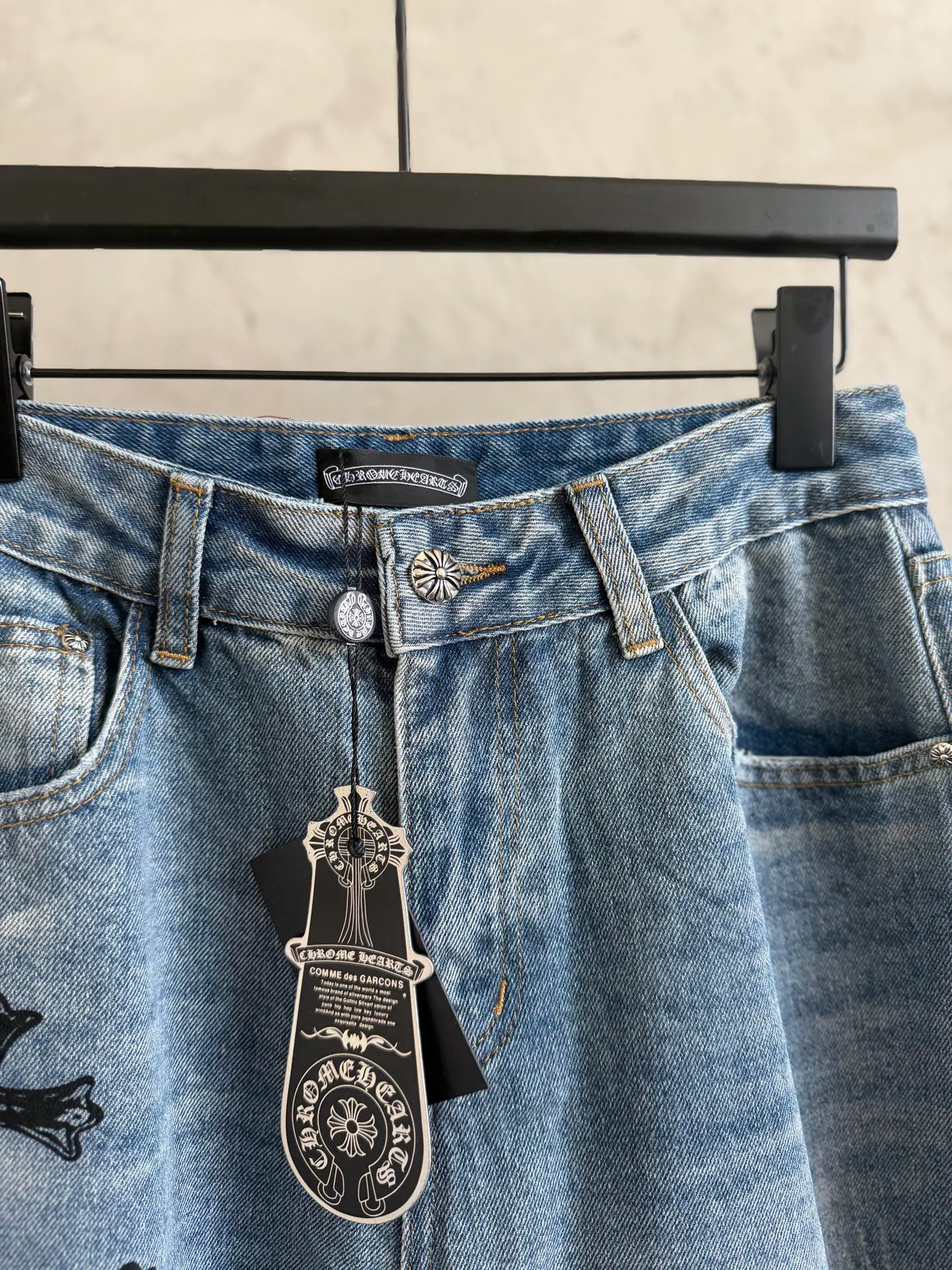 Джинсы Мужские Chrome Hearts 11541759