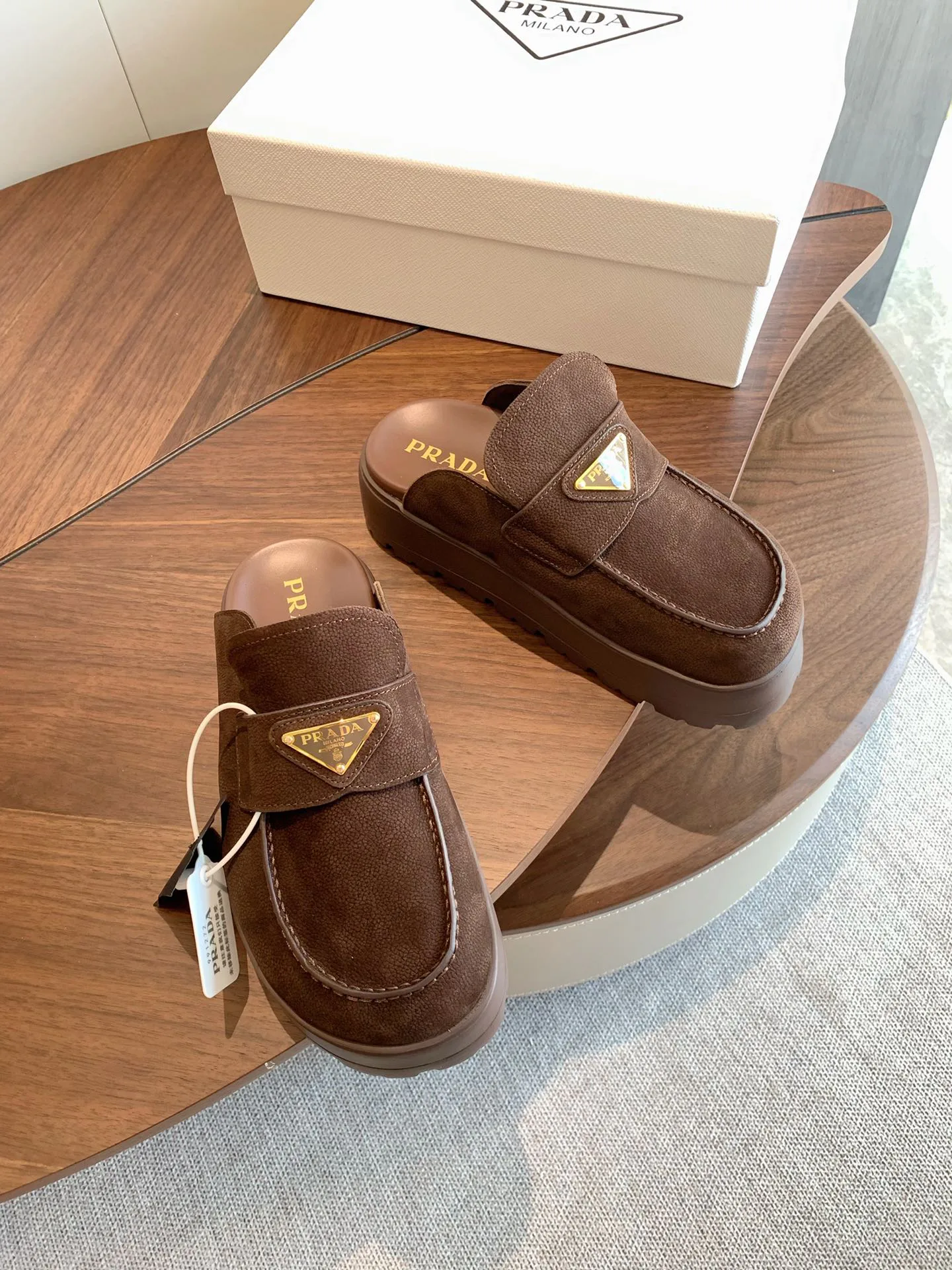 Мюли И Сабо Женские Prada 18143054