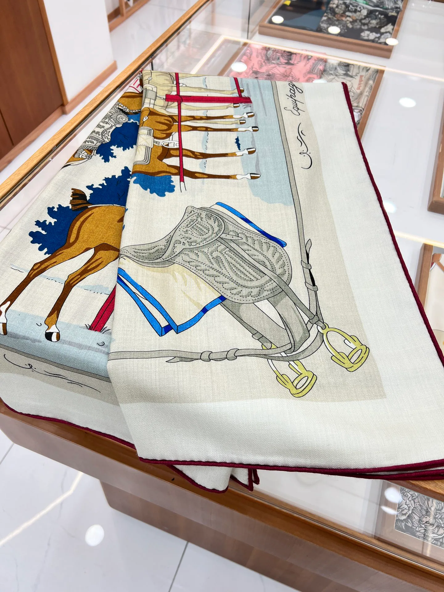 Шарфы Hermes 15145937