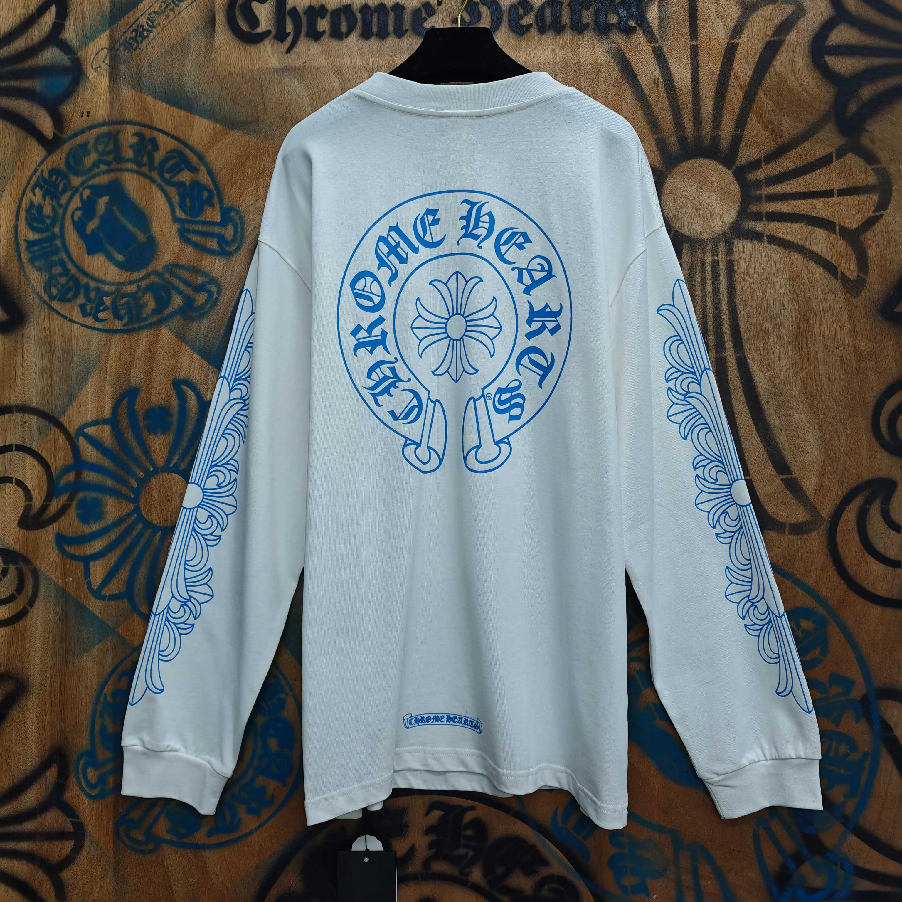 Лонгсливы Мужские Chrome Hearts 11808748