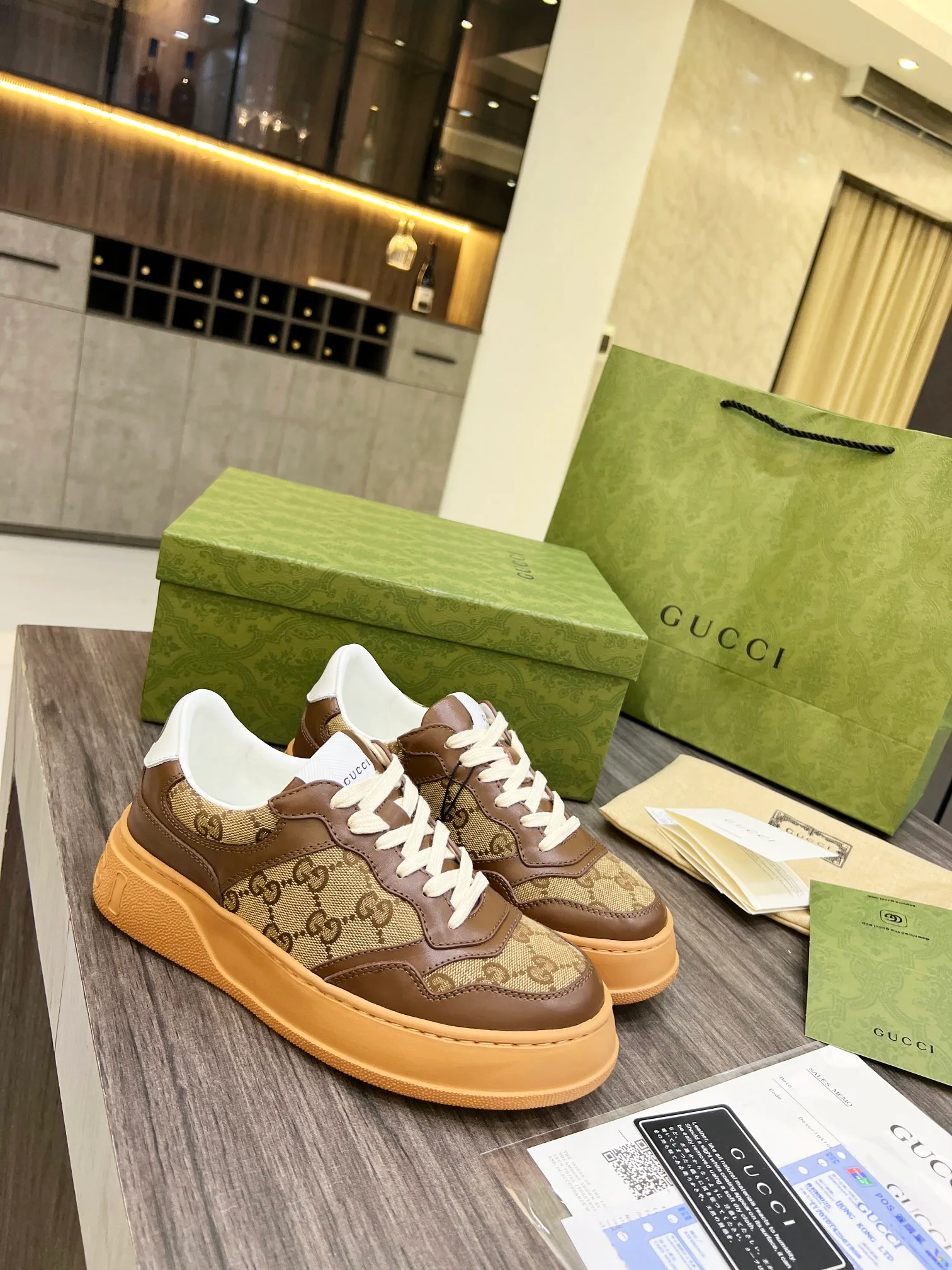 Кеды Женские Gucci 5402044