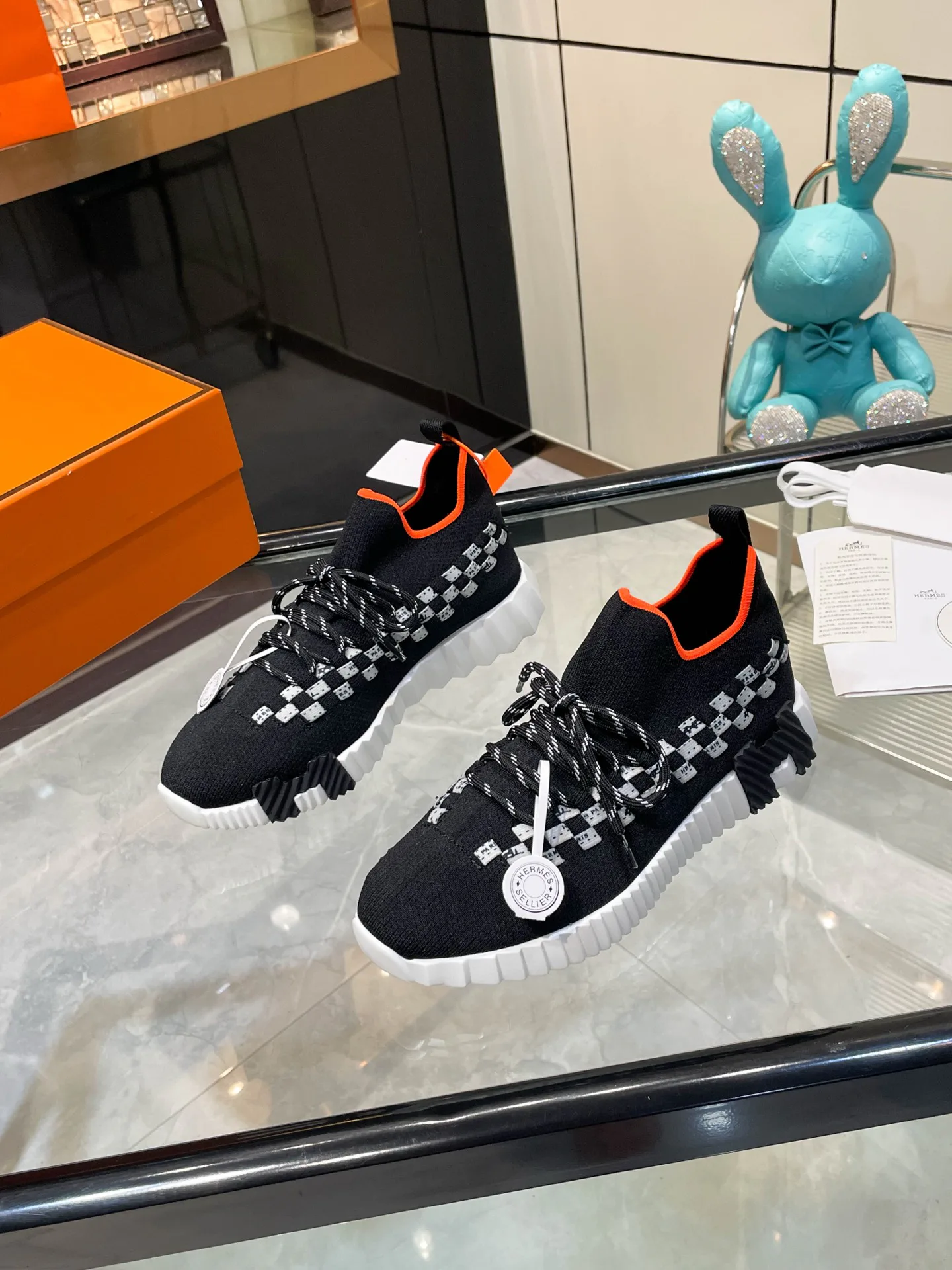 Кроссовки Женские Hermes 168972