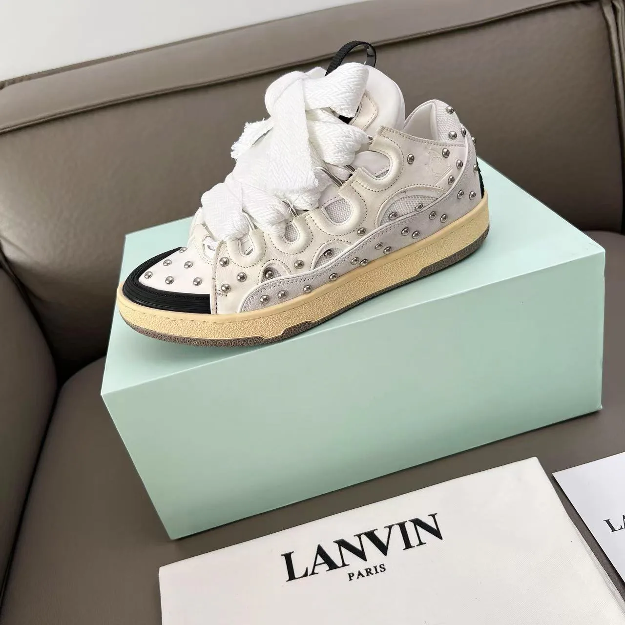 Кроссовки Мужские Lanvin 473420