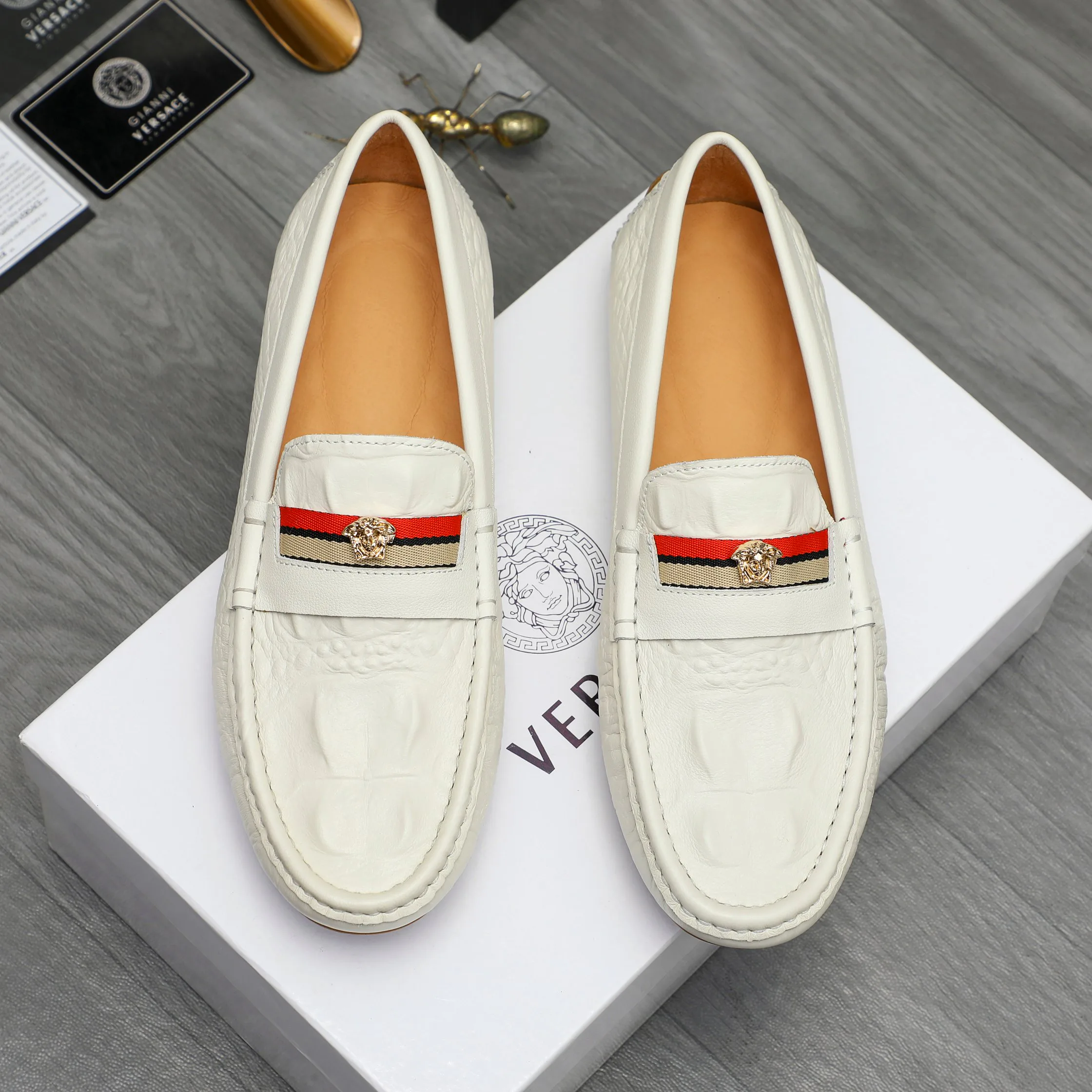 Мокасины Мужские Versace 11703847