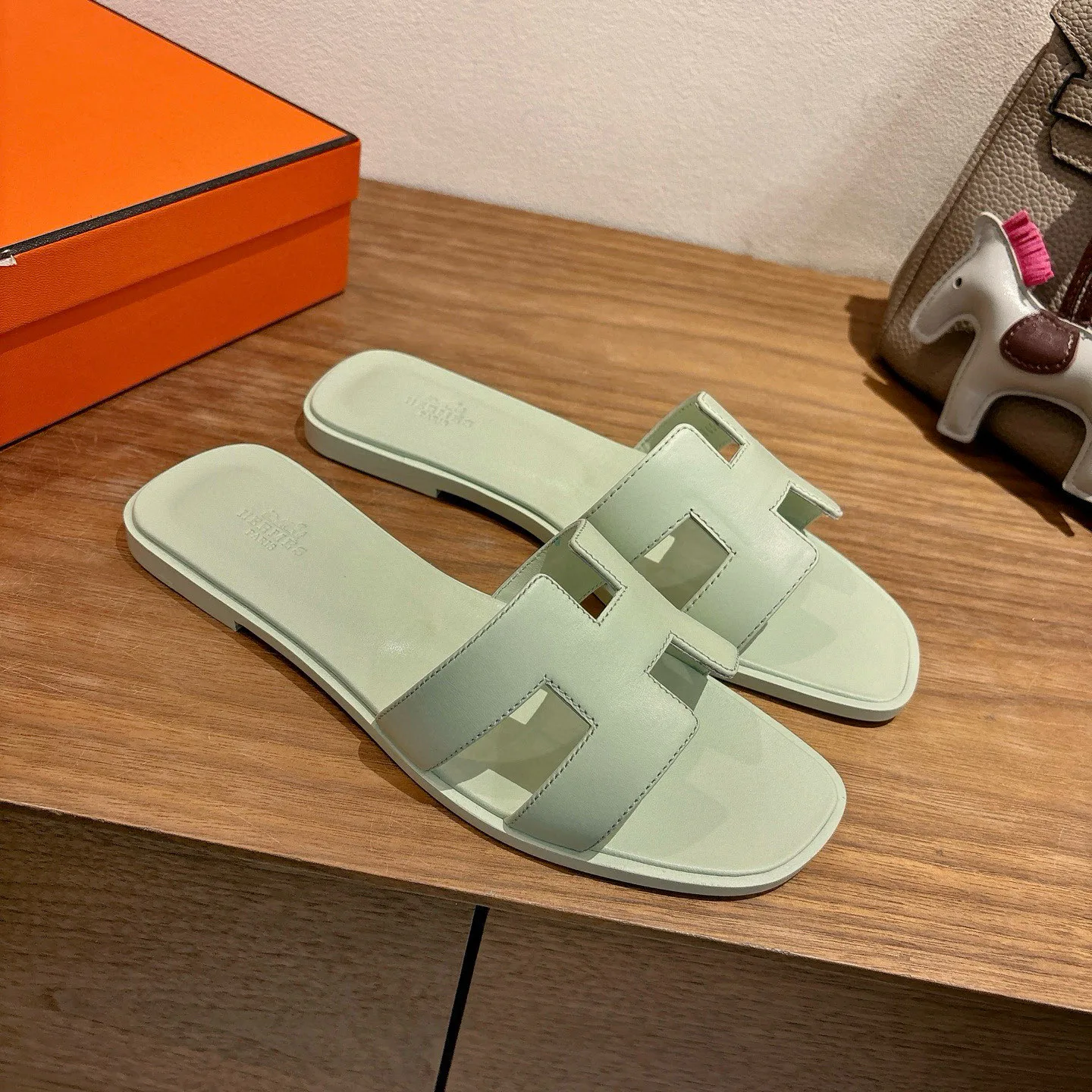 Шлепанцы Женские Hermes 396982