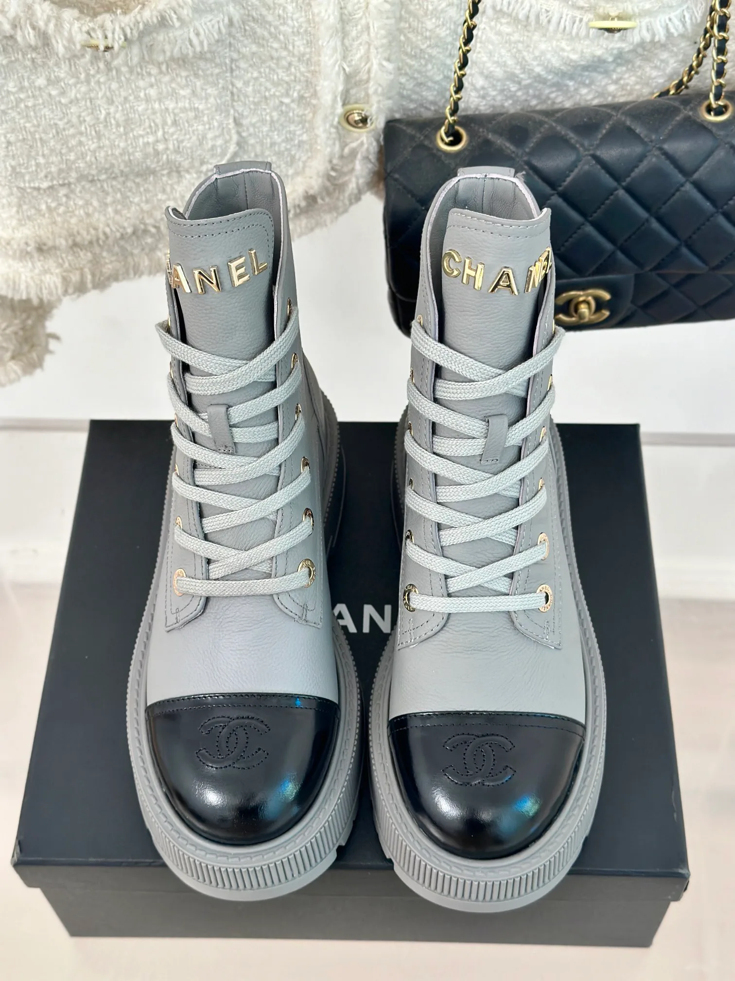Ботинки Женские Chanel 18154359