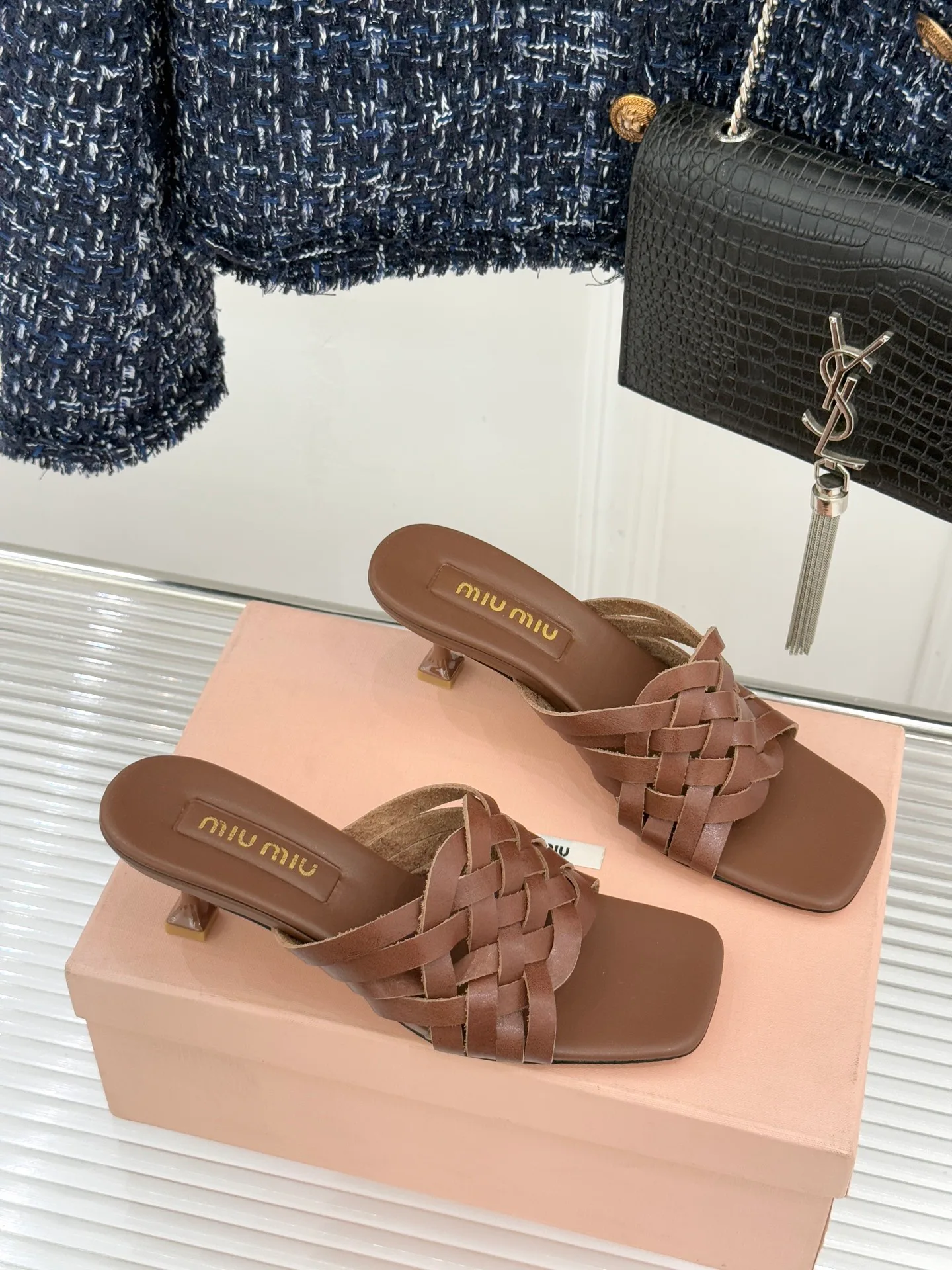 Босоножки Женские Miu Miu 11185310