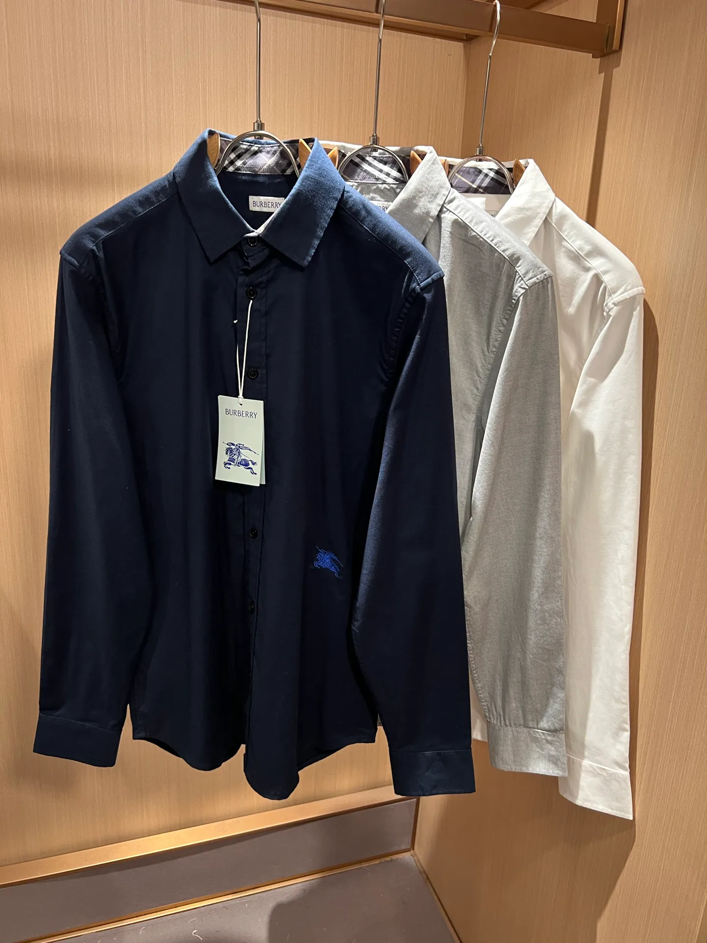 Рубашки Мужские Burberry 18395747