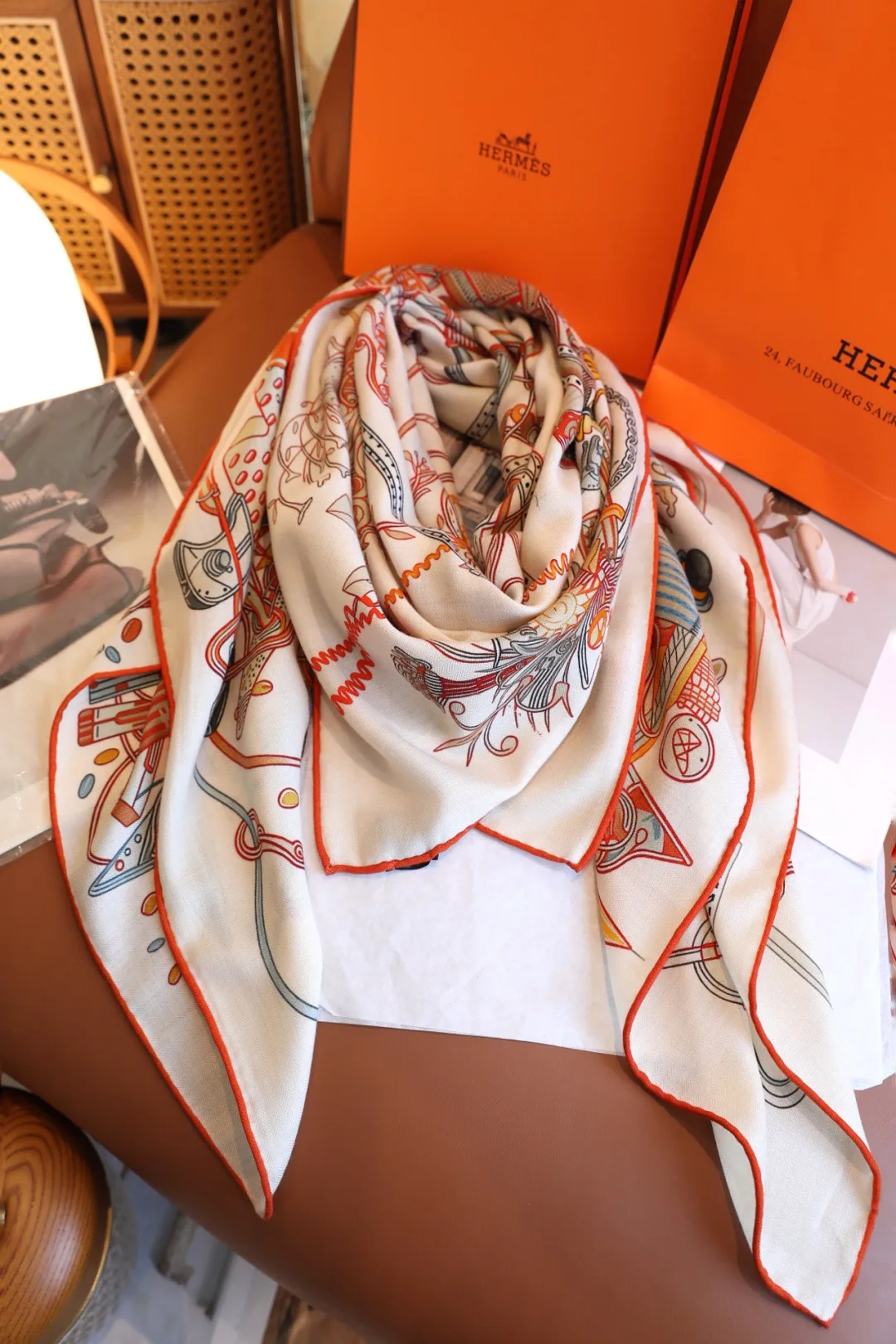 Шарфы Hermes 975775