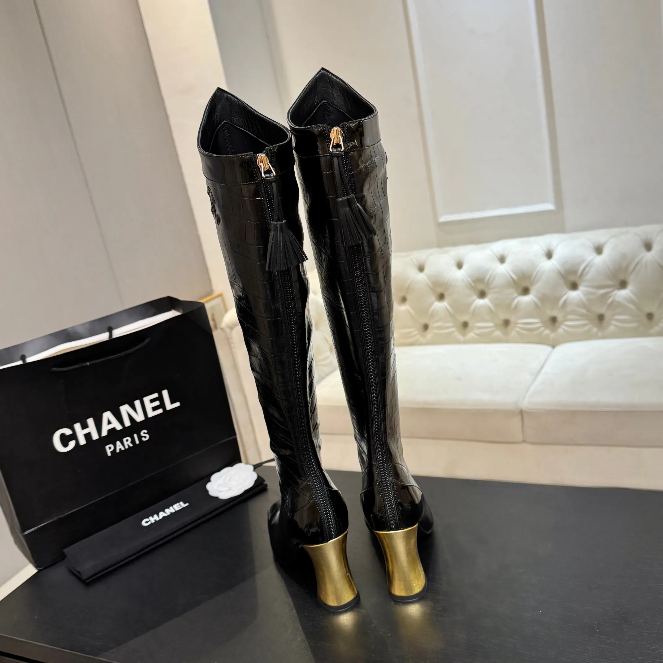 Сапоги Женские Chanel 17900007