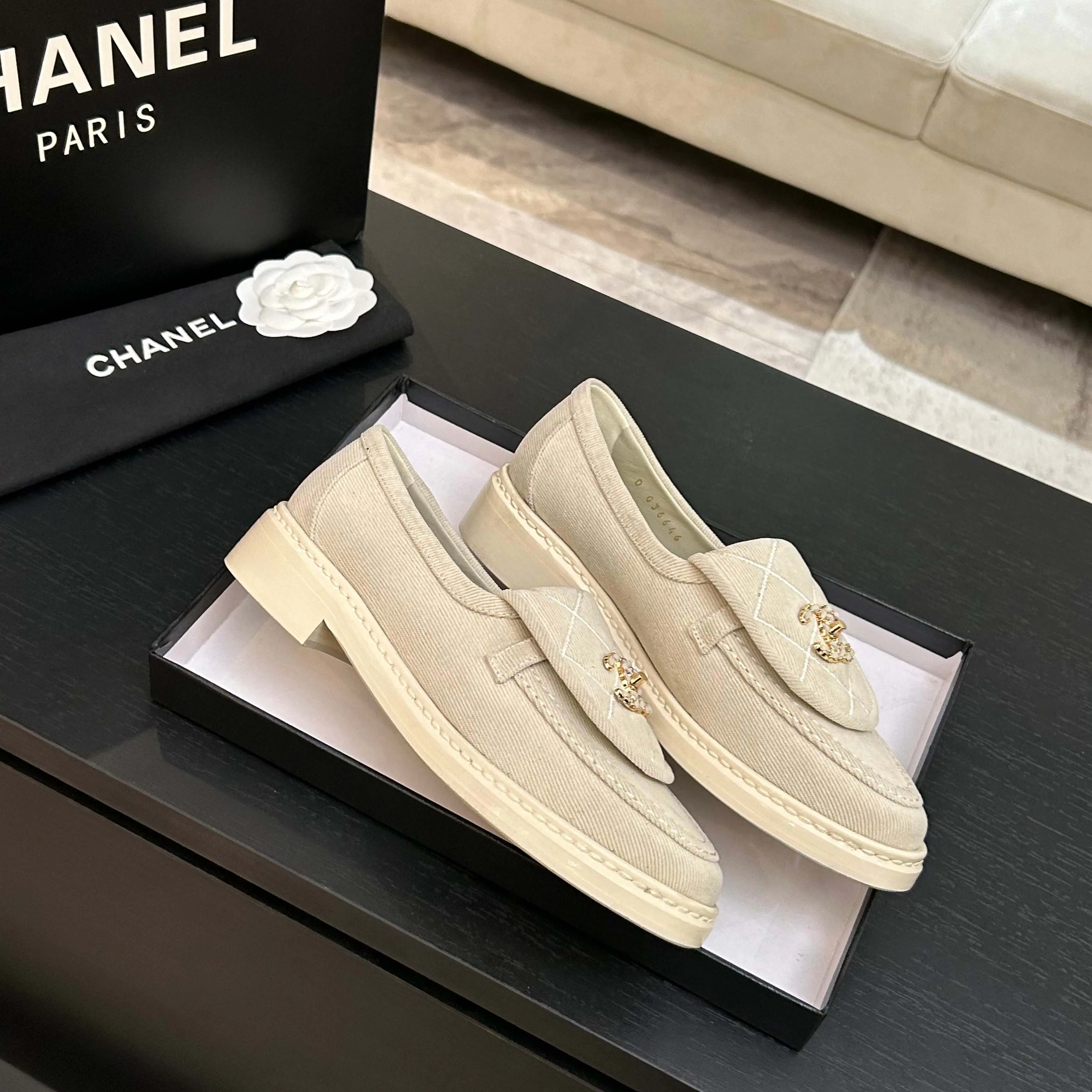Лоферы И Мокасины Женские Chanel 11347093