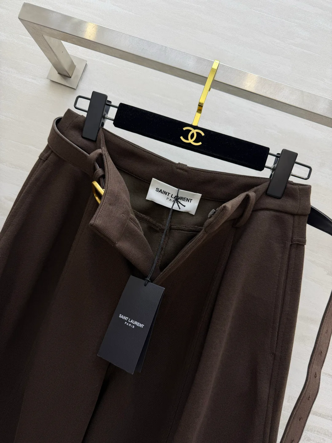 Брюки Женские Saint Laurent 19056202