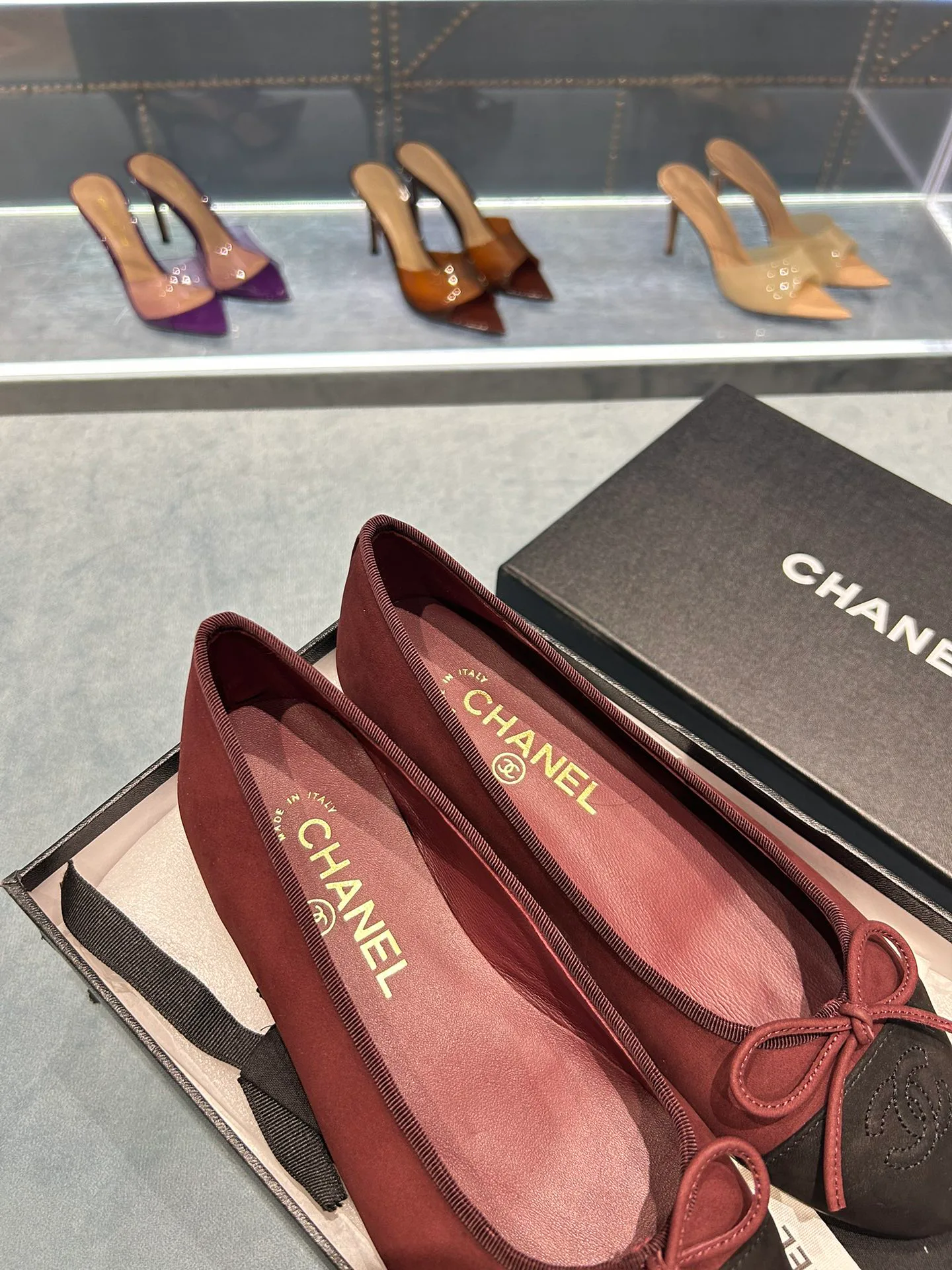 Балетки Женские Chanel 1016880