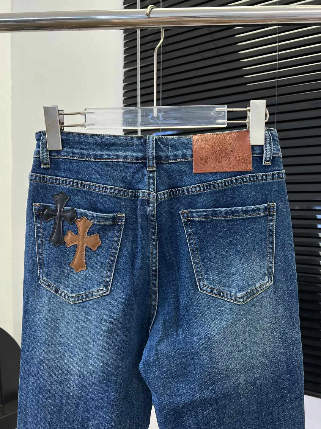 Джинсы Женские Chrome Hearts 517291