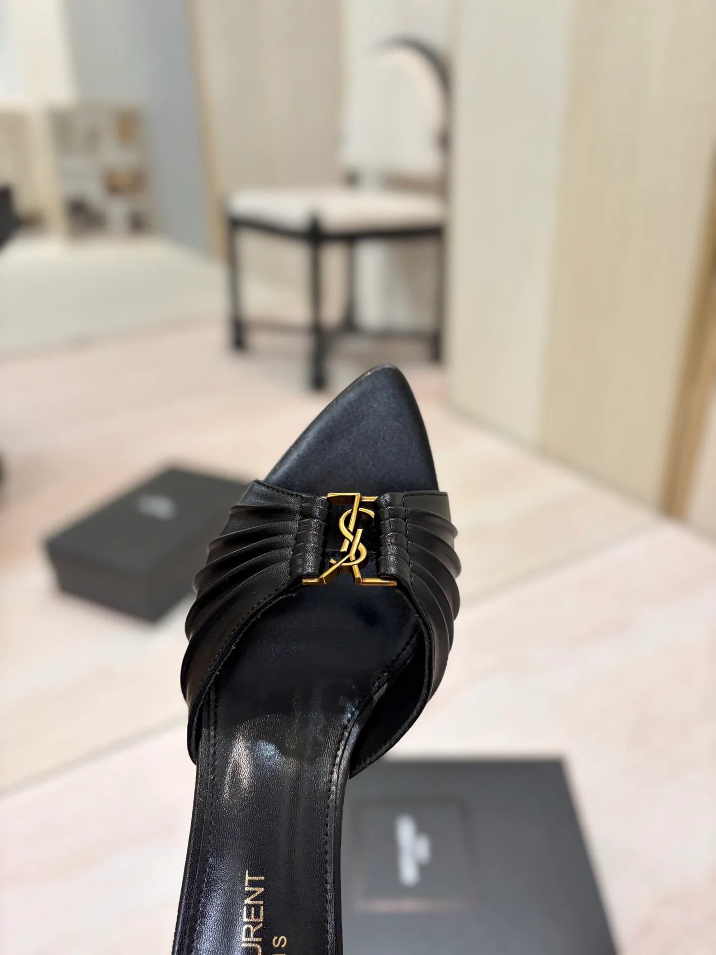 Мюли И Сабо Женские Saint Laurent 17476042