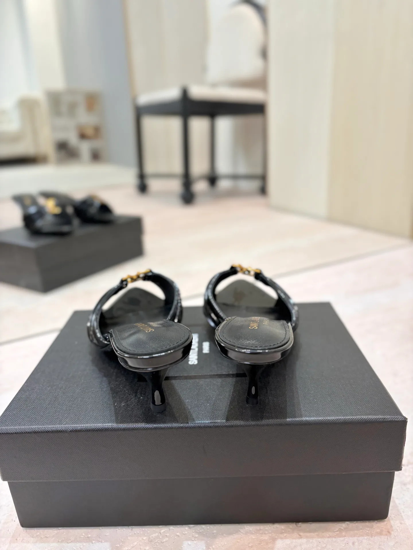 Мюли И Сабо Женские Saint Laurent 17476081