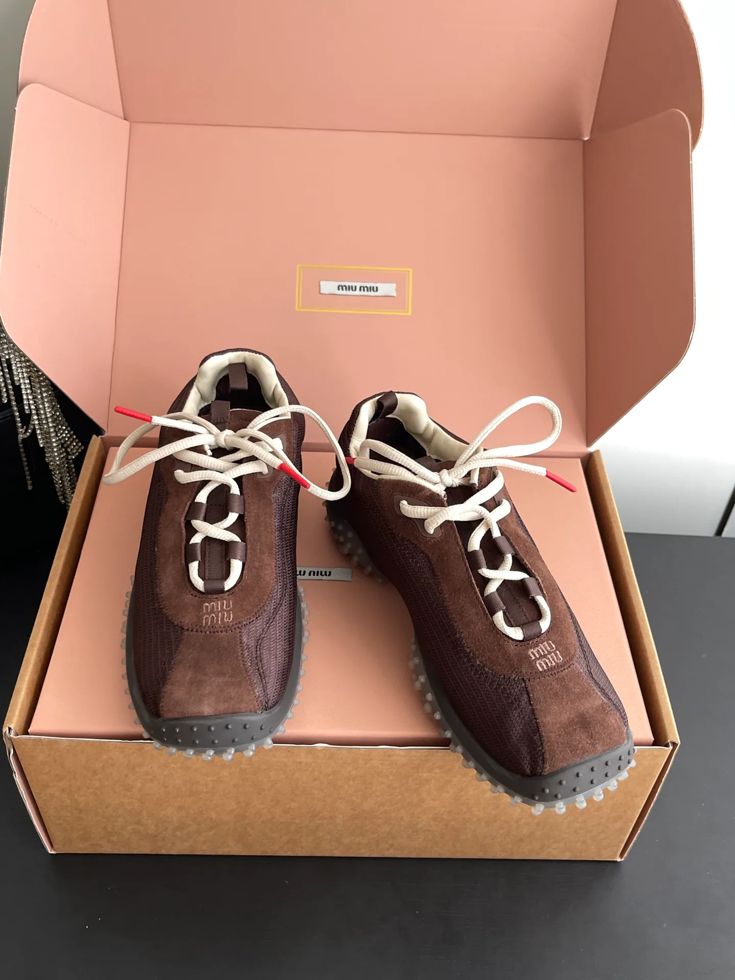 Кроссовки Женские Miu Miu 17554333