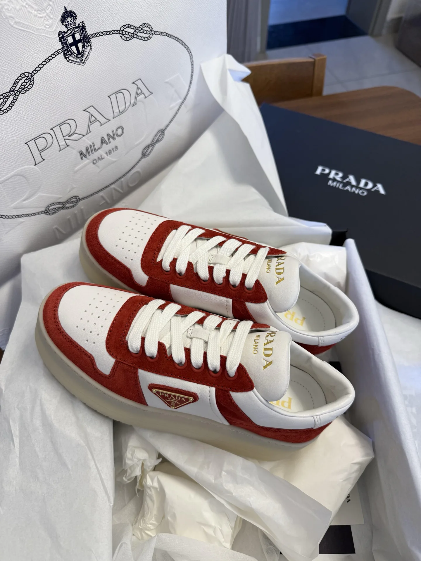 Кеды Женские Prada 9278
