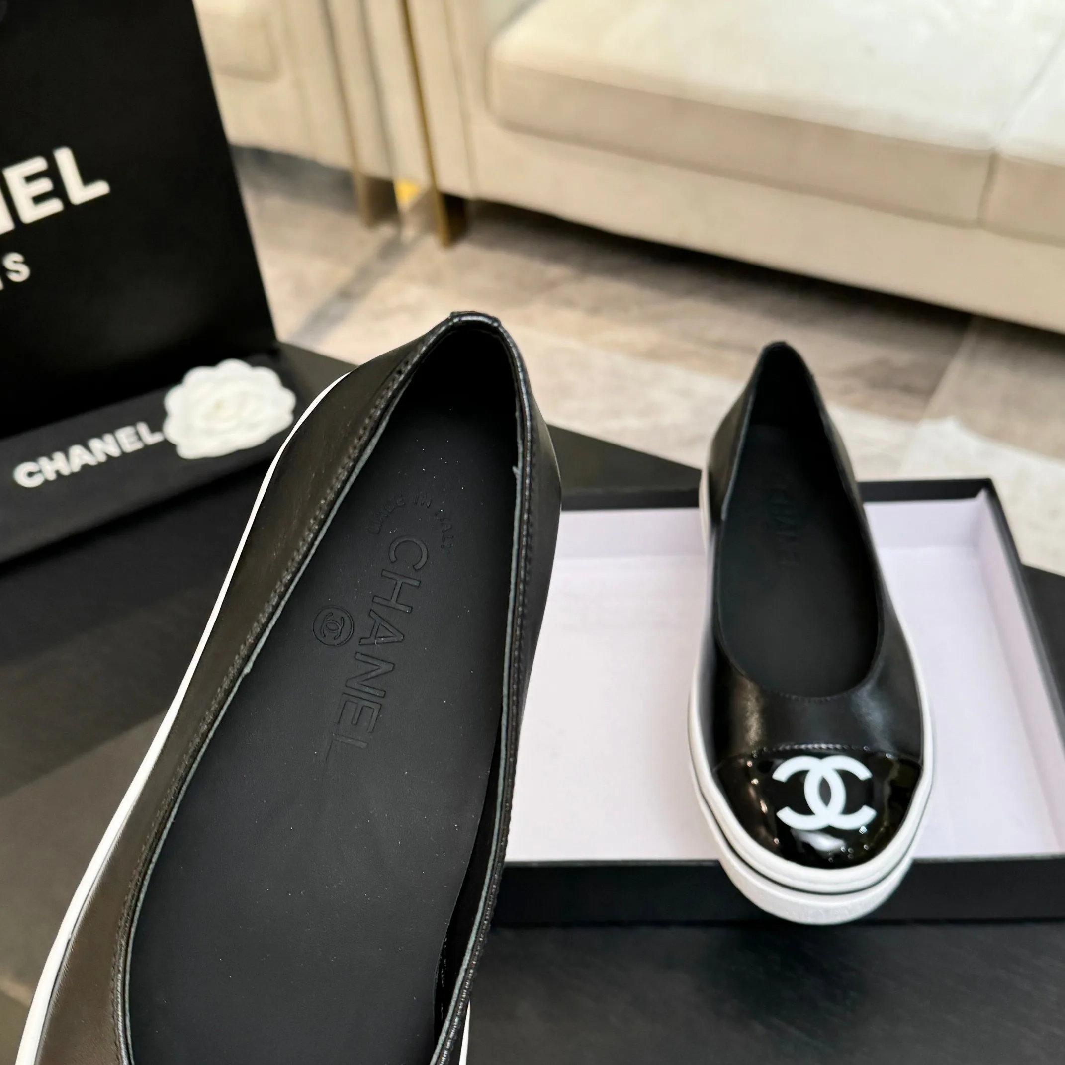 Балетки Женские Chanel 11015523