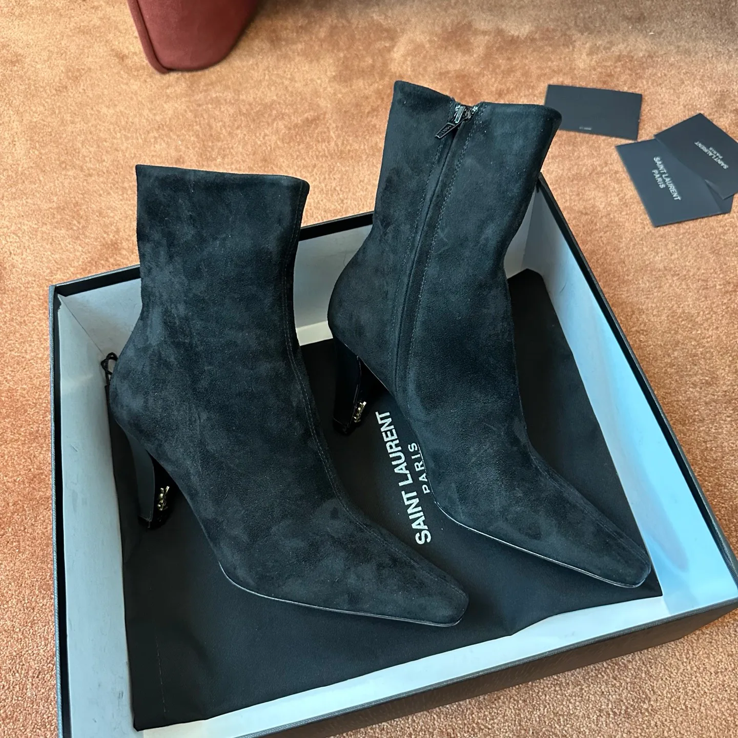 Ботильоны Женские Saint Laurent 158210