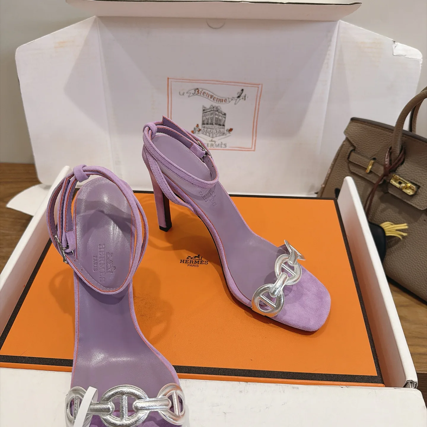 Босоножки Женские Hermes 19586074