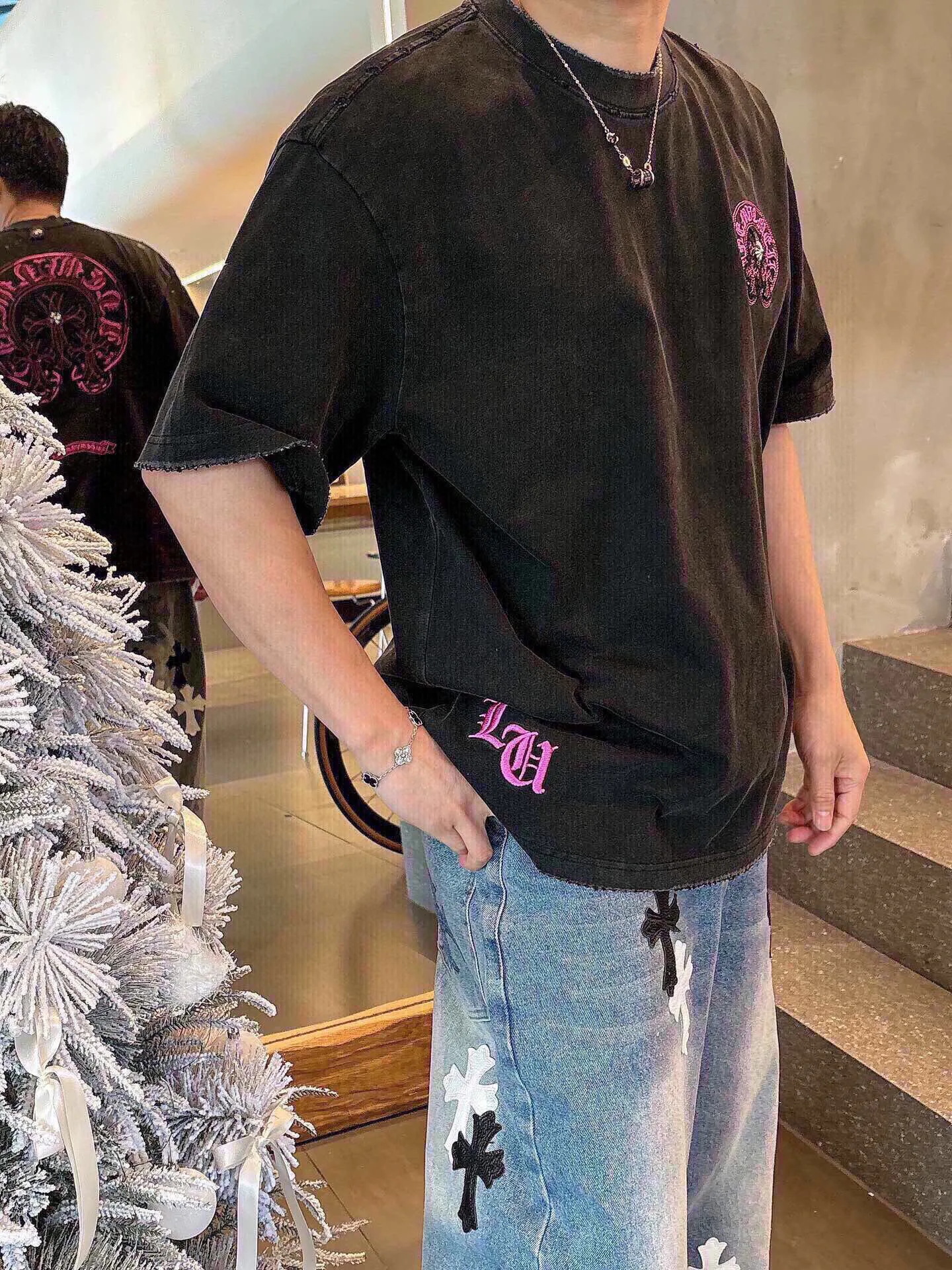 Футболки Мужские Chrome Hearts 9729792