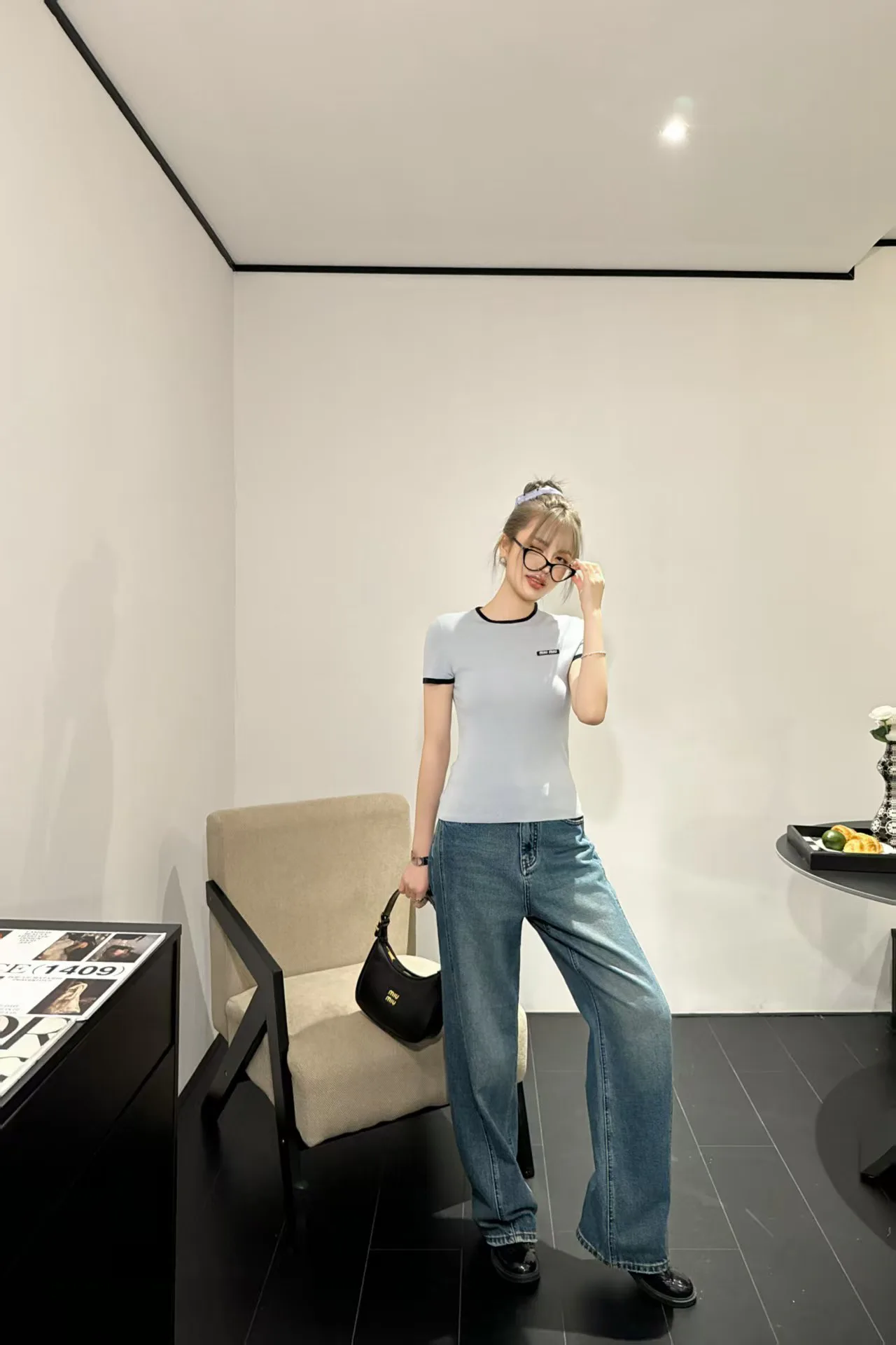 Футболки Женские Miu Miu 26037