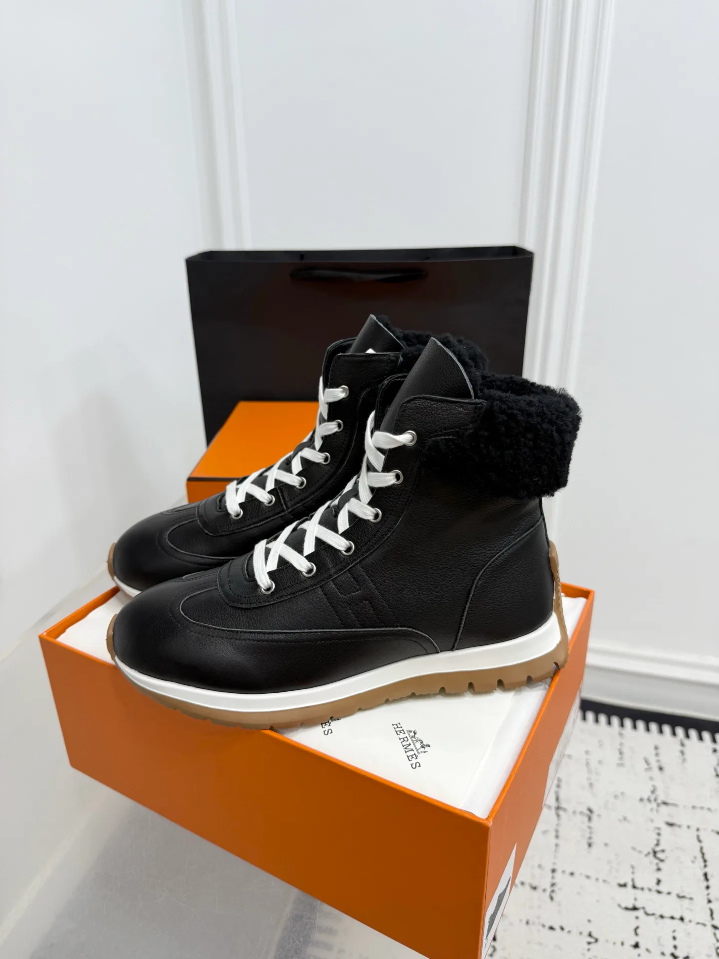 Кроссовки Мужские Hermes 406115