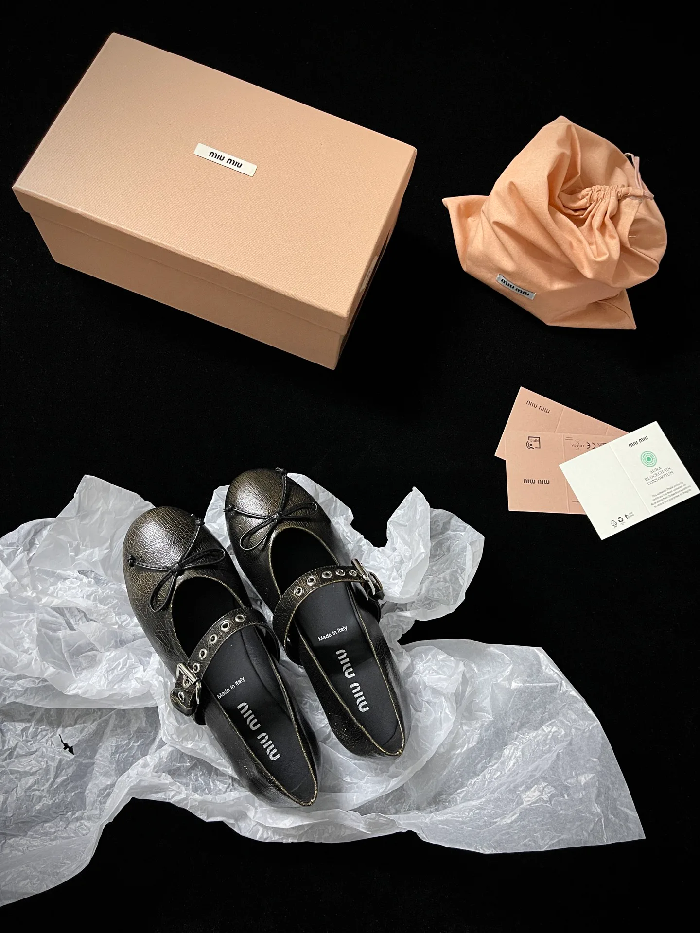 Балетки Женские Miu Miu 13410