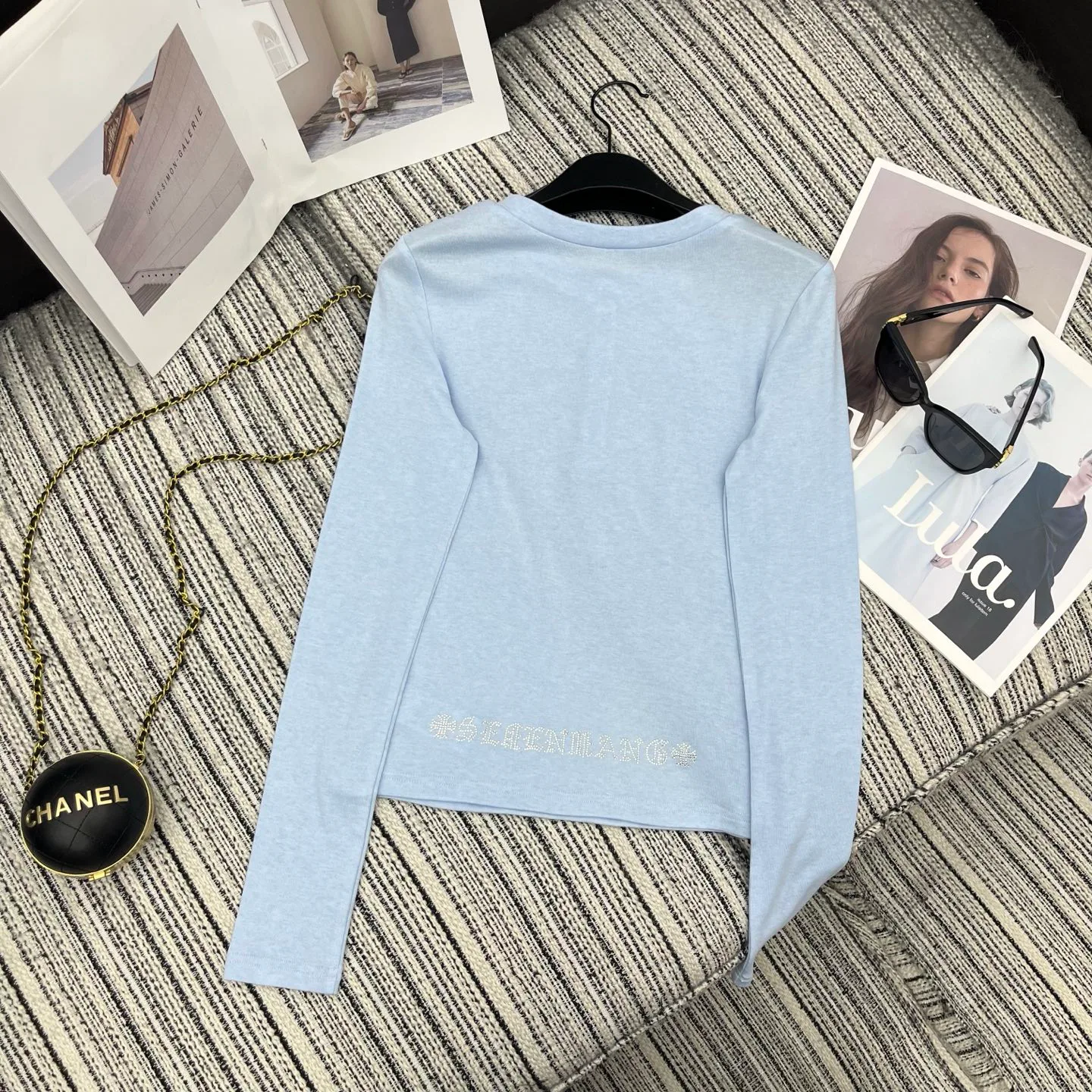 Лонгсливы Женские Chrome Hearts 1401340