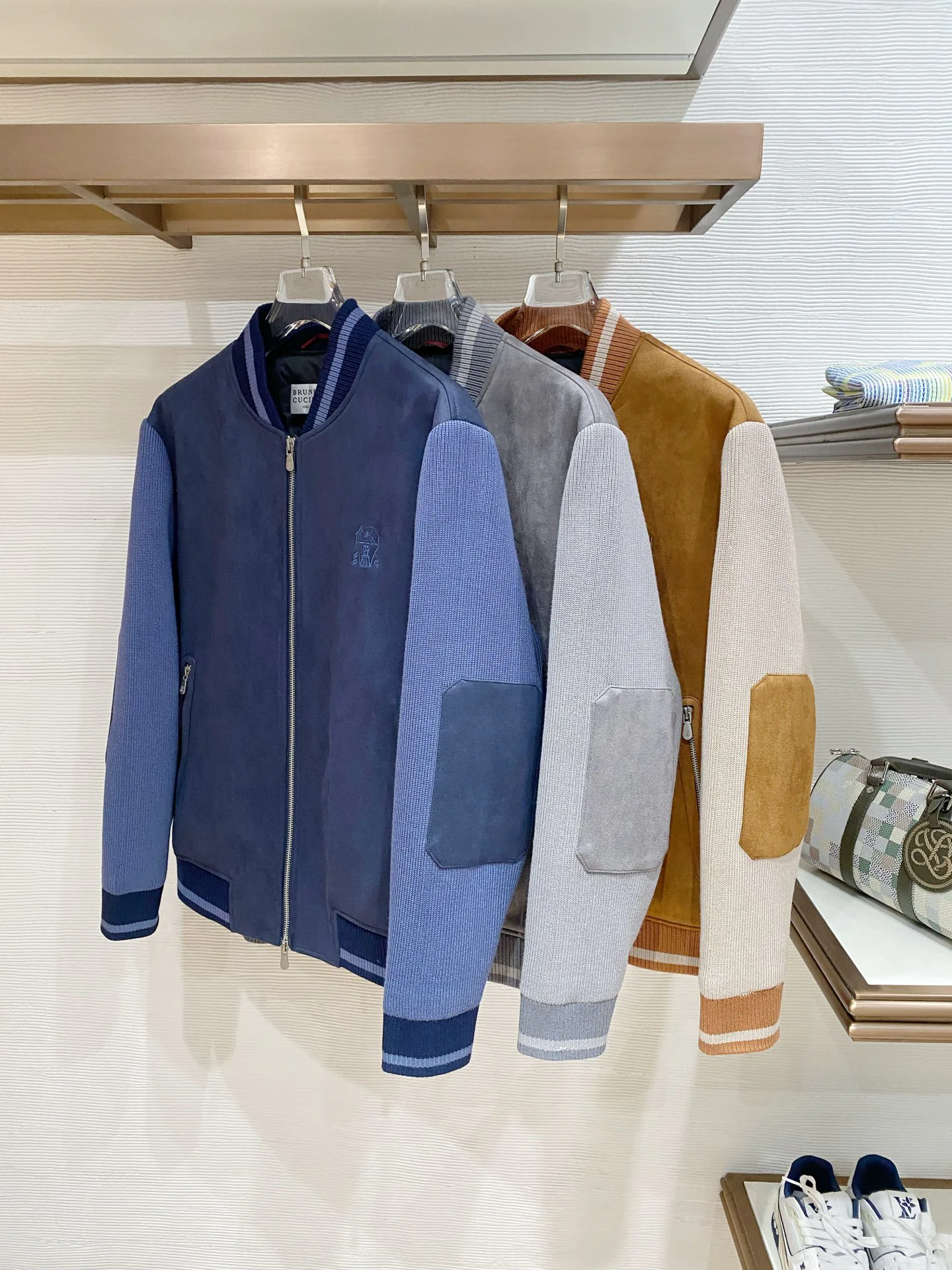 Куртки И Пуховики Мужские Brunello Cucinelli 1825990