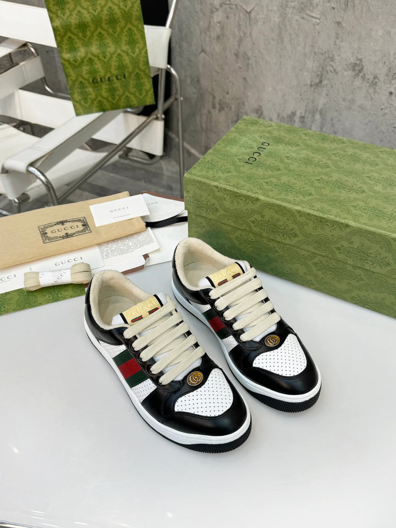 Кроссовки Женские Gucci 1257885