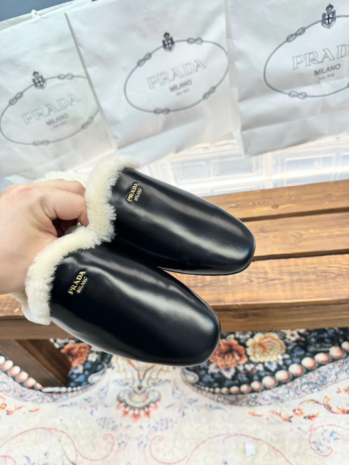 Мюли И Сабо Женские Prada 109652