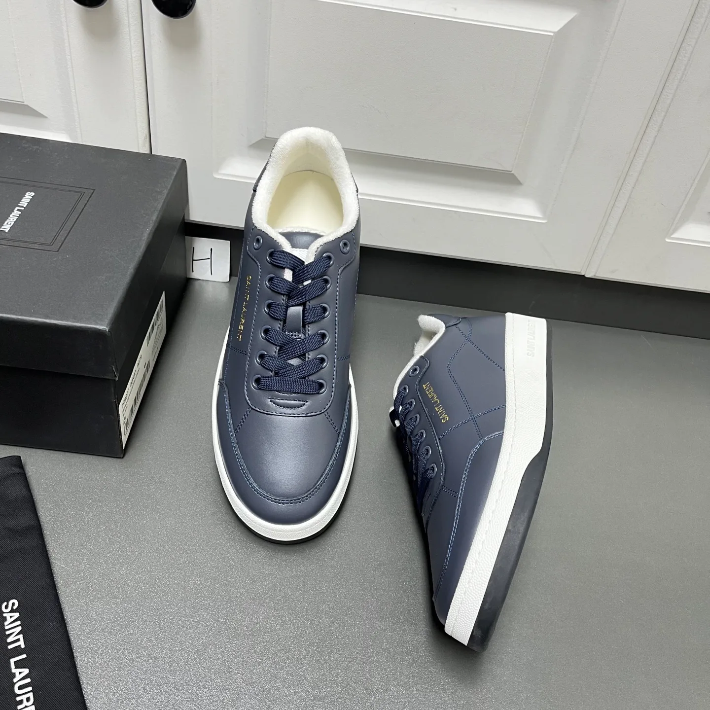 Кеды Мужские Saint Laurent 2575534