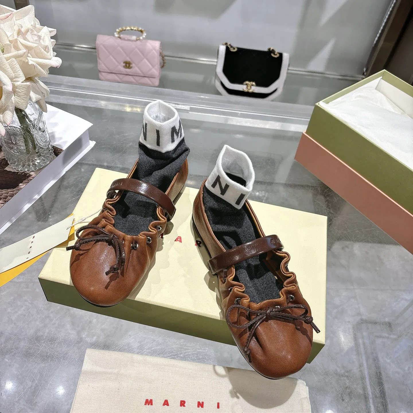 Балетки Женские Marni 788687
