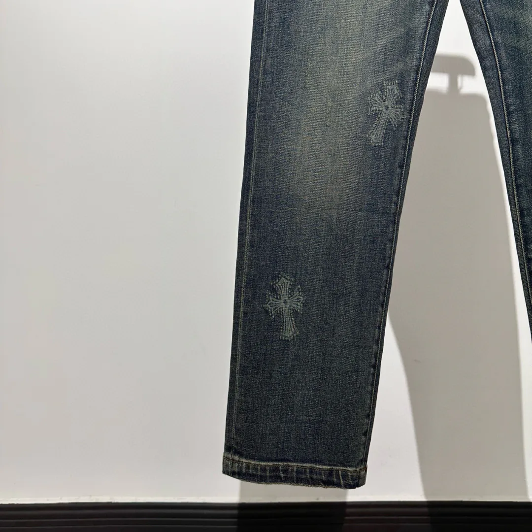 Джинсы Мужские Chrome Hearts 150485