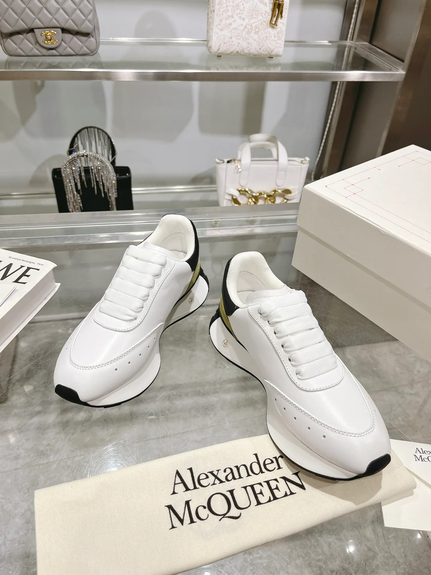 Кроссовки Мужские Alexander Mcqueen 18011213