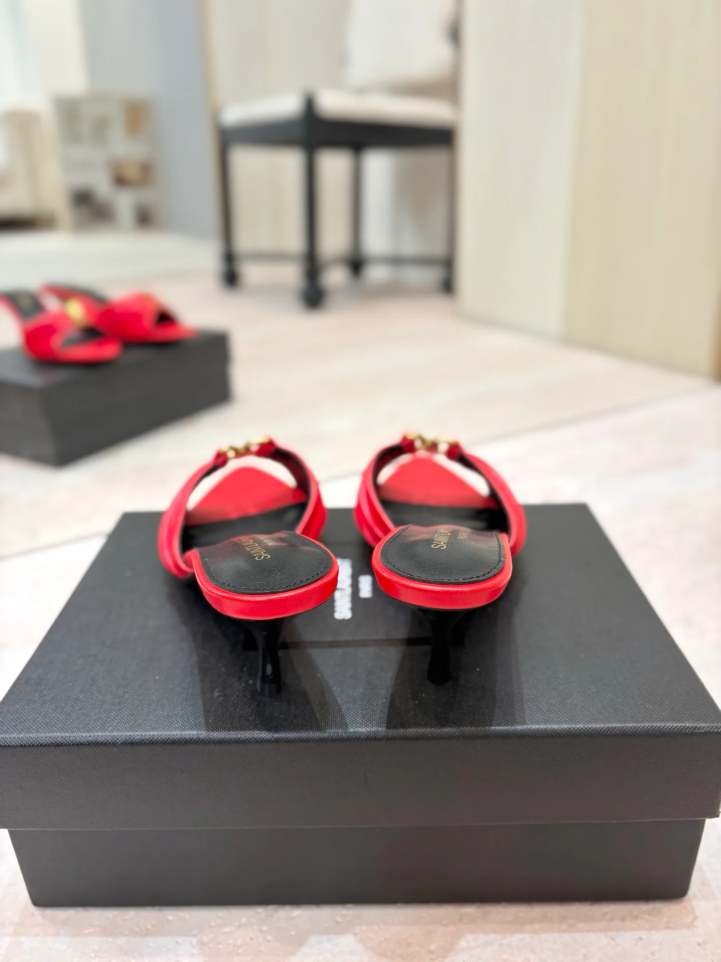 Мюли И Сабо Женские Saint Laurent 17476038
