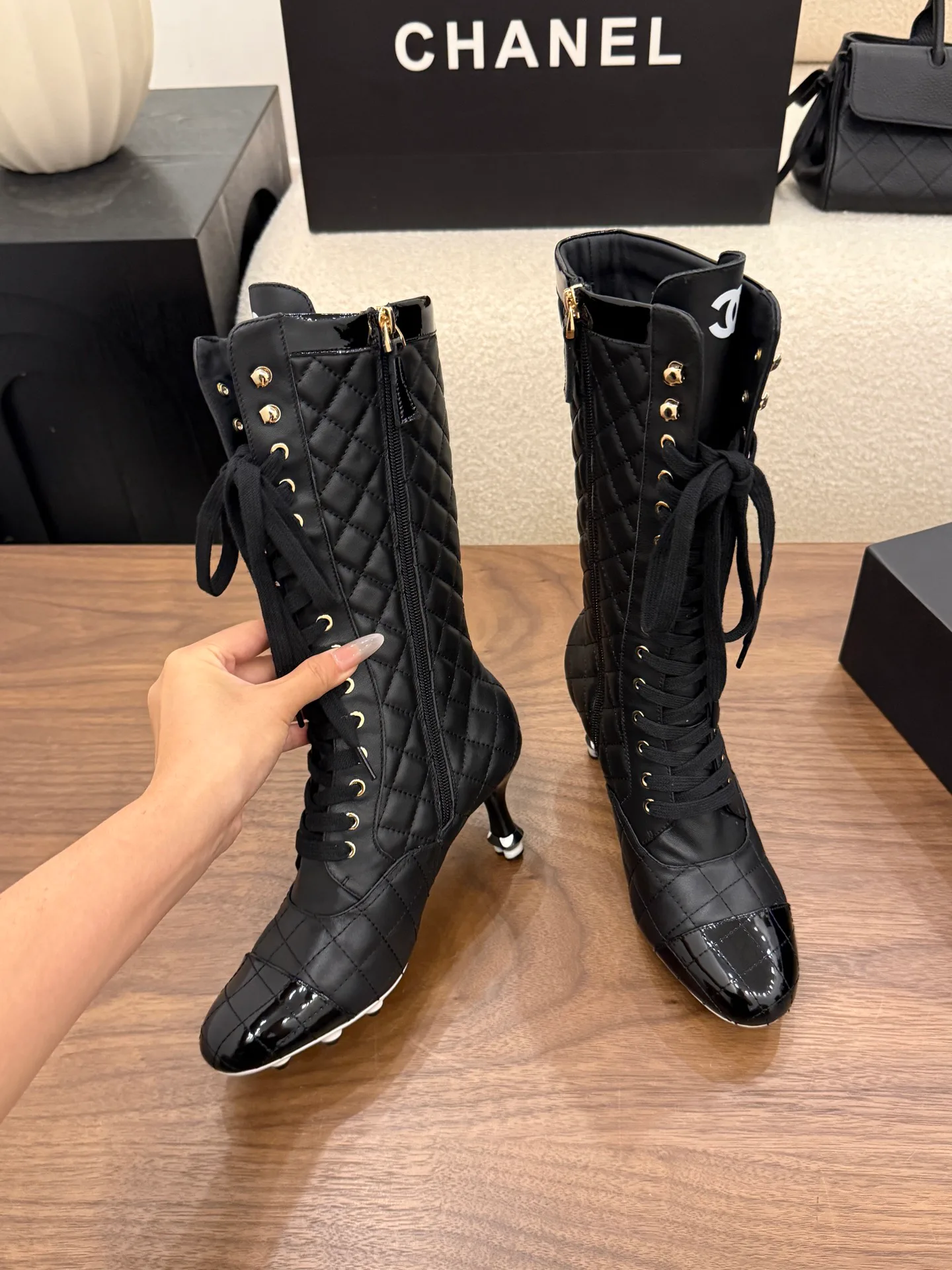 Сапоги Женские Chanel 17920836
