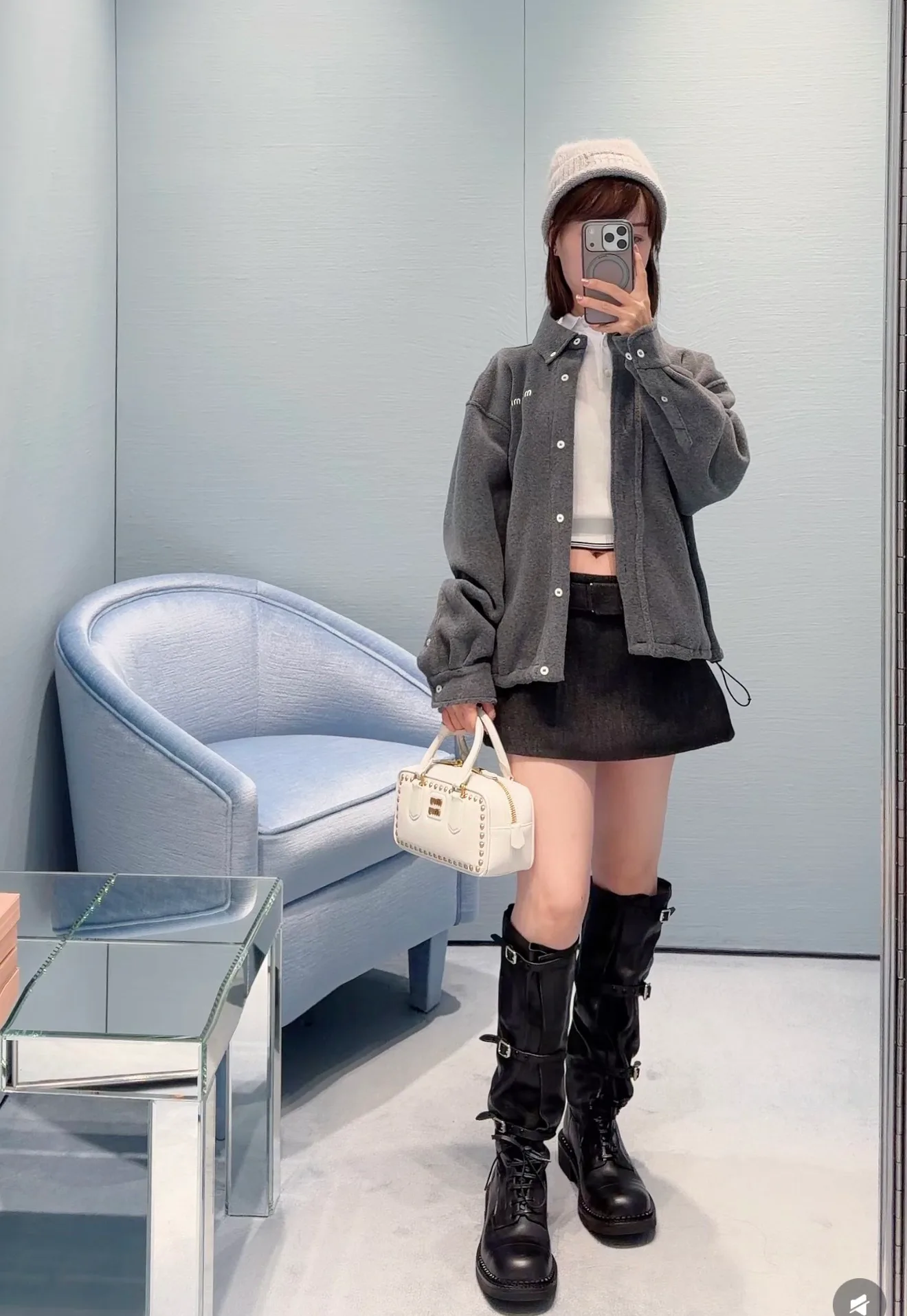 Куртки И Пуховики Женские Miu Miu 18550876